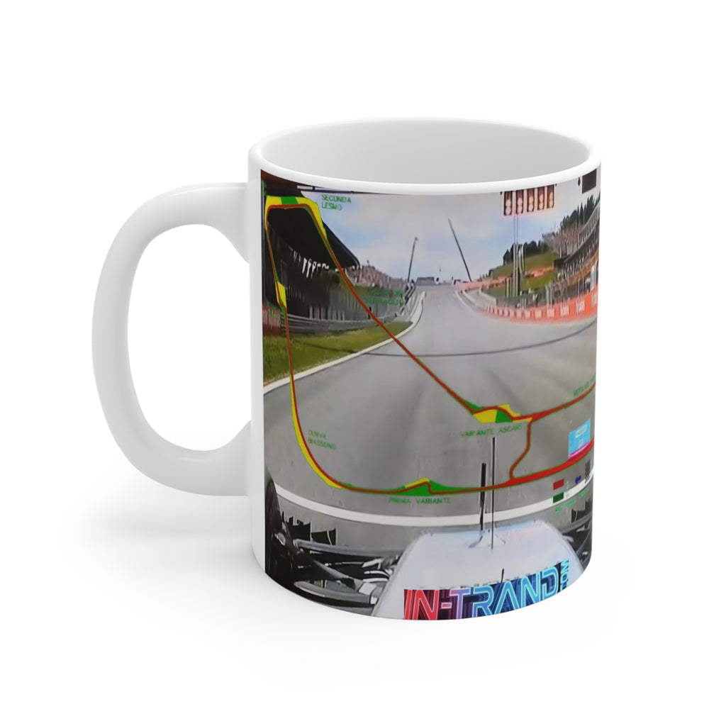 💎 Spa-Francorchamps Racing Mug — Formula Track Design 11oz Coffee Cup 💎