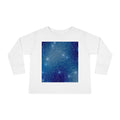 Toddler Long Sleeve Tee — Sparkling Galaxy Space Stars Print