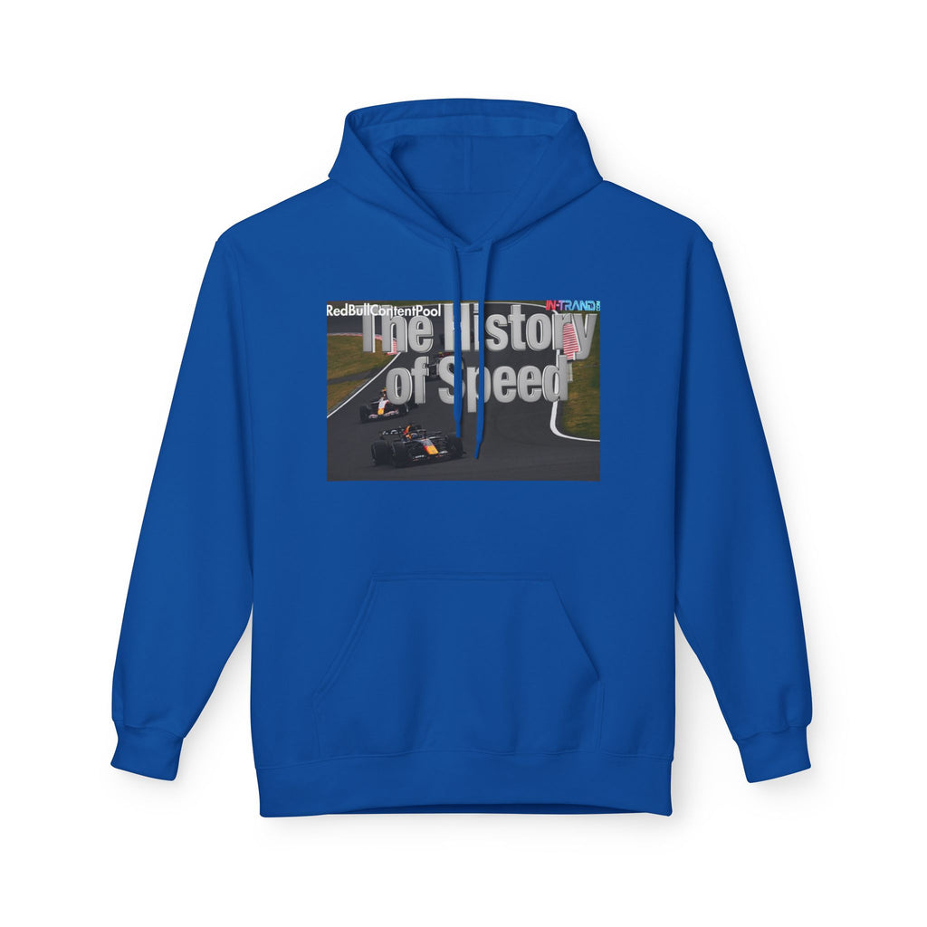 Racing Hoodie – “The History of Speed” Formula Car Graphic