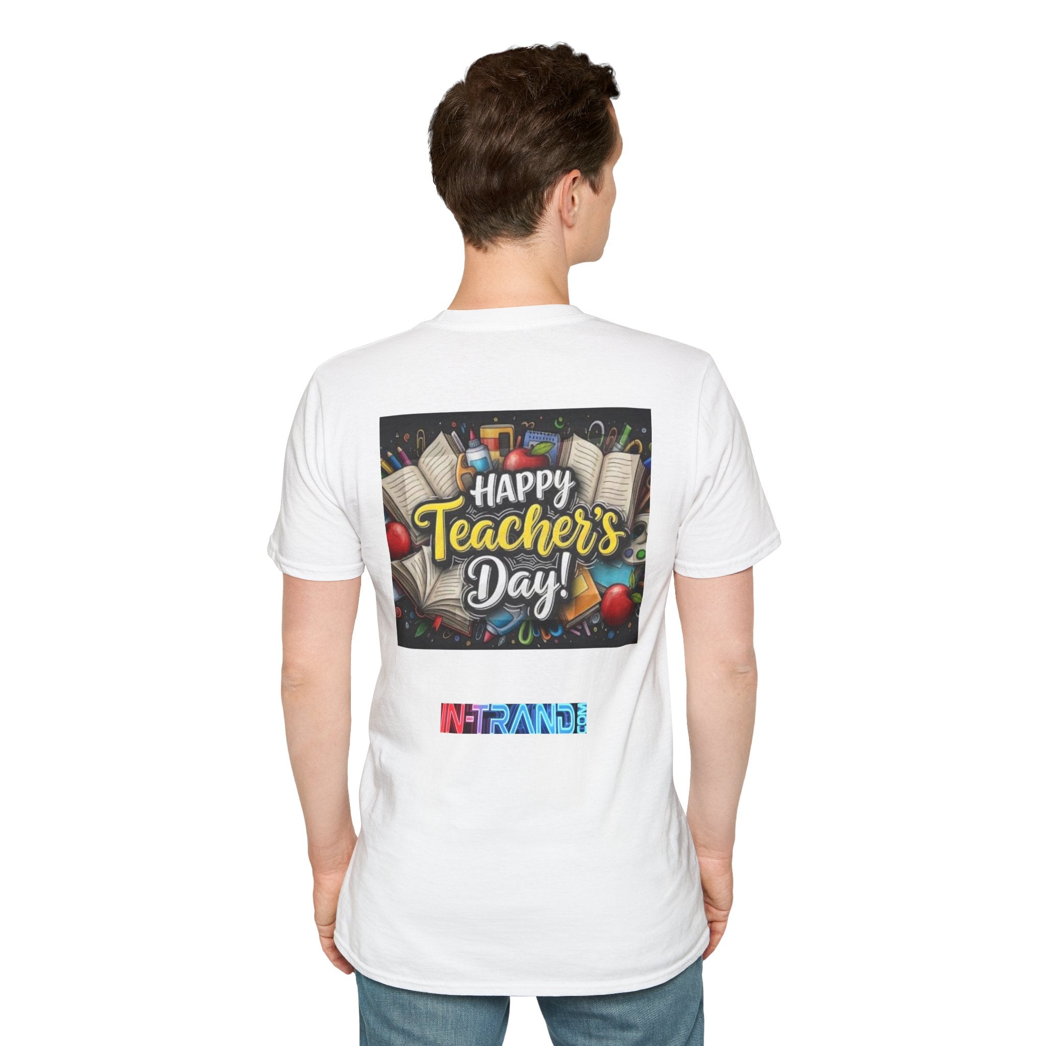Teacher's Day T-Shirt - "Happy Teacher's Day" Gift Tee for Educators