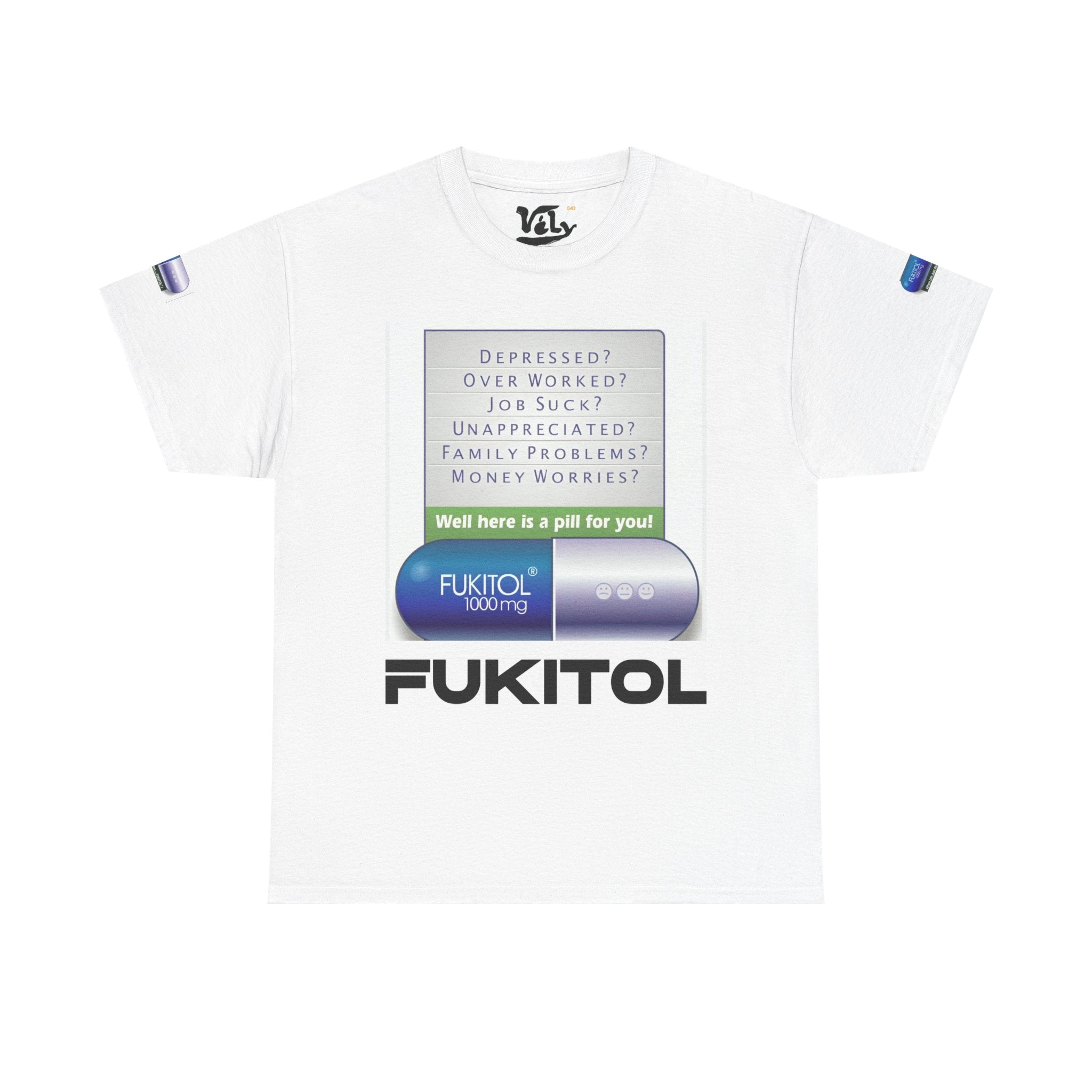 T shirt-Fakitol- Series Graphic T-Shirt — Stylish Gift Tee