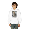 Youth Cat Crown Hoodie — Royal Kitty Graphic Sweatshirt for Kids