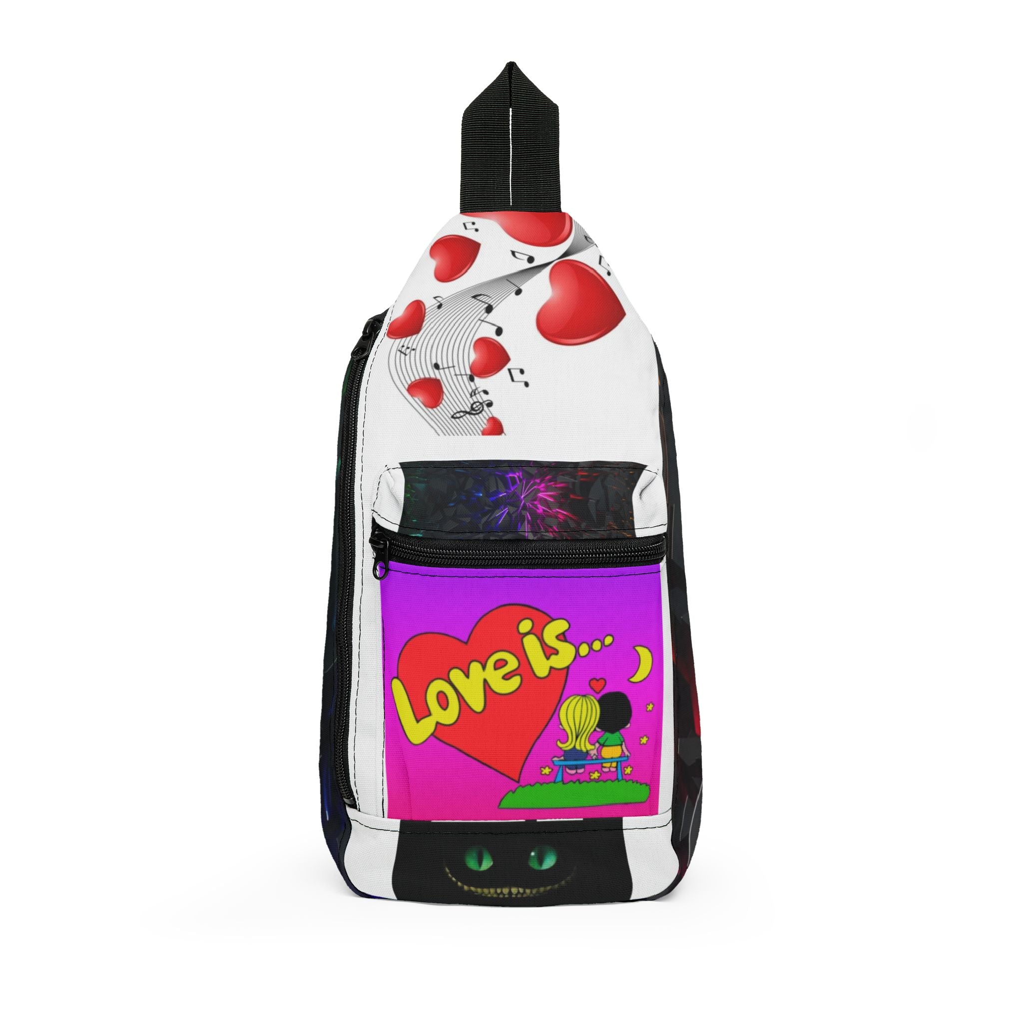 BAG LOVE IS BEST GIFT Sling Bag — Gift Tote for Friends, Family & Colleagues