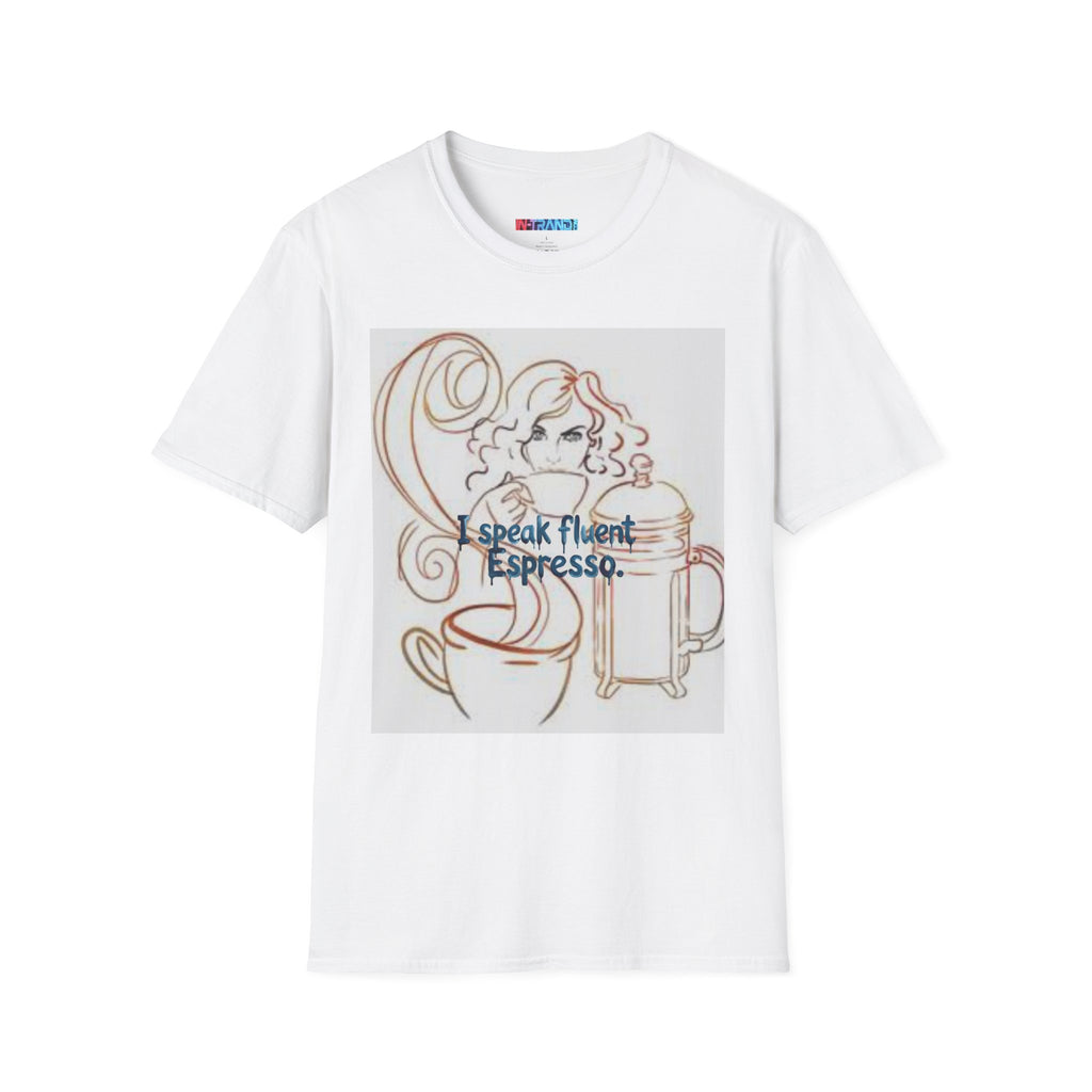 Espresso Lover T-Shirt — "I Speak Fluent Espresso" Coffee Tee