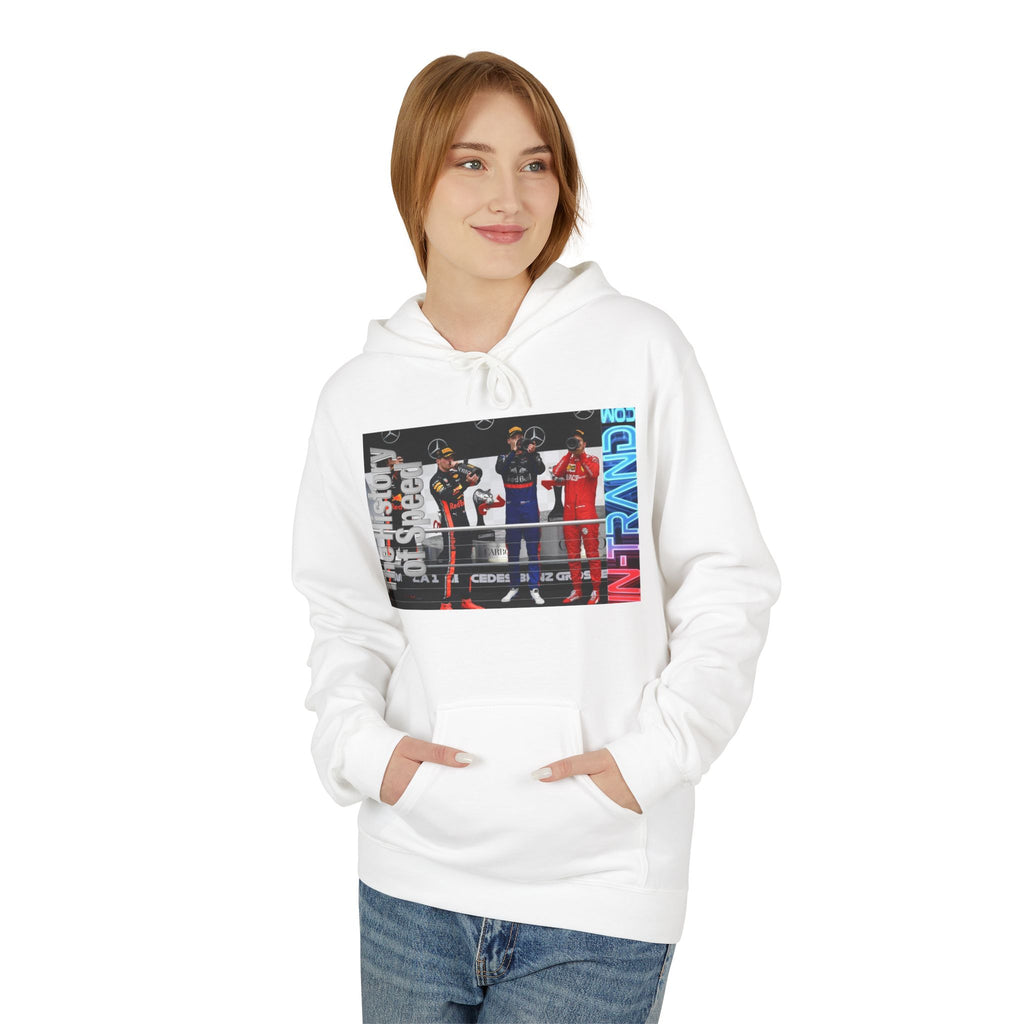 Racing Legends Hoodie — "The History of Speed" Graphic Pullover
