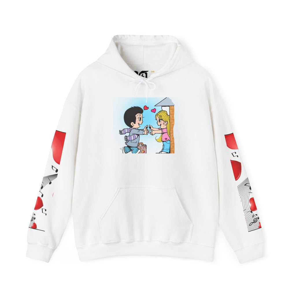 HOODIE LOVE IS... — Vintage Cartoon 'Saving Your Face and Because I’m Honest' Pullover