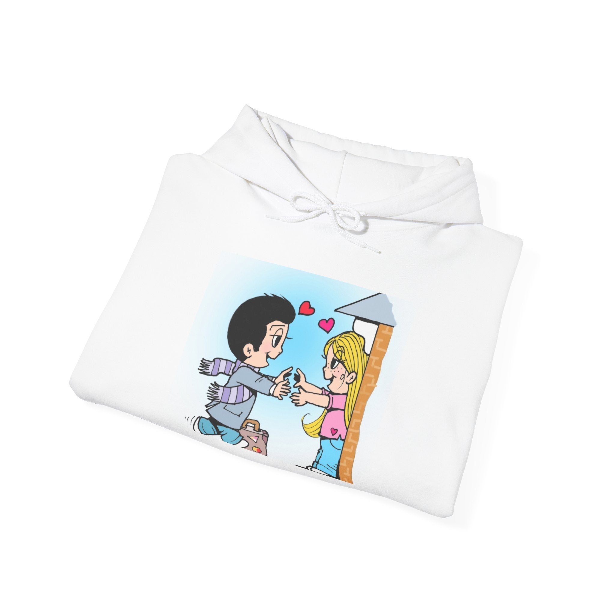 HOODIE LOVE IS... — Vintage Cartoon 'Saving Your Face and Because I’m Honest' Pullover