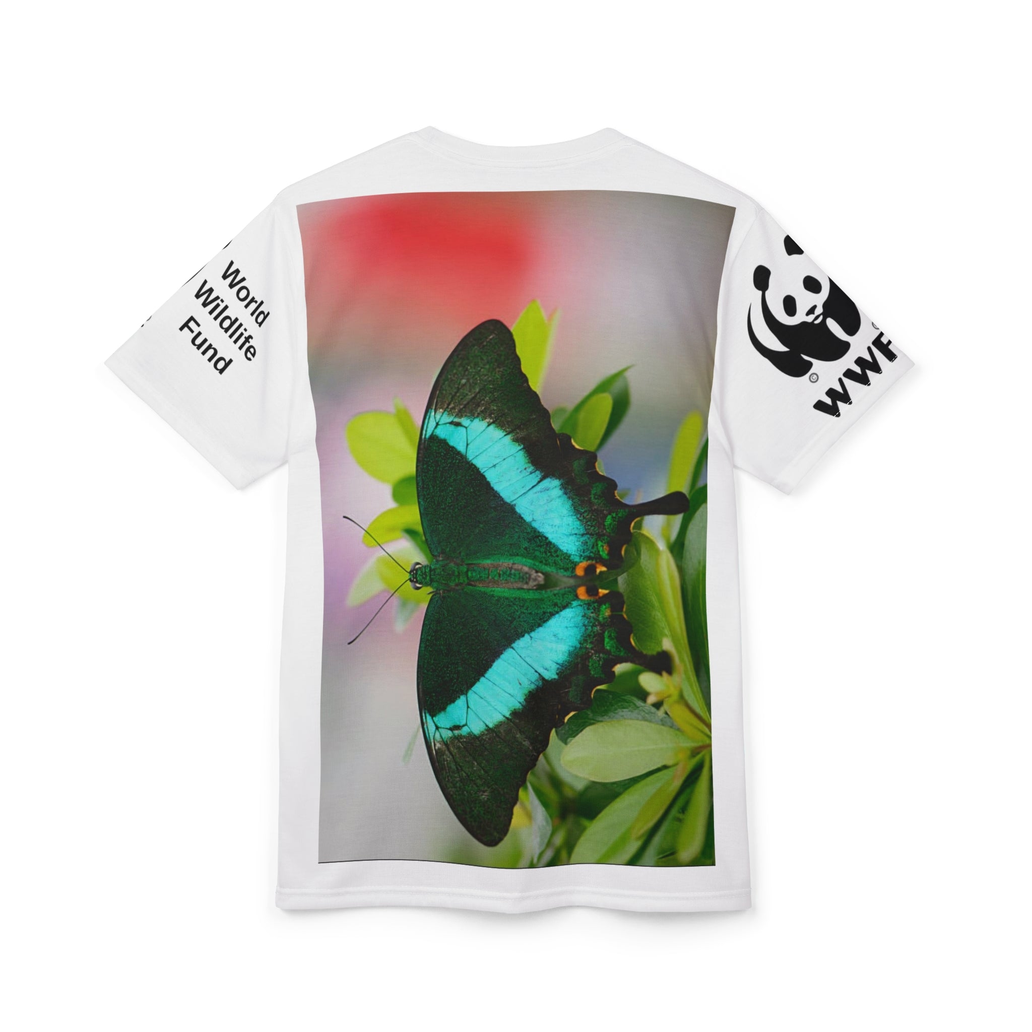 Wildlife Butterfly T-Shirt — Bright Elegant Butterfly Tee, Perfect Gift