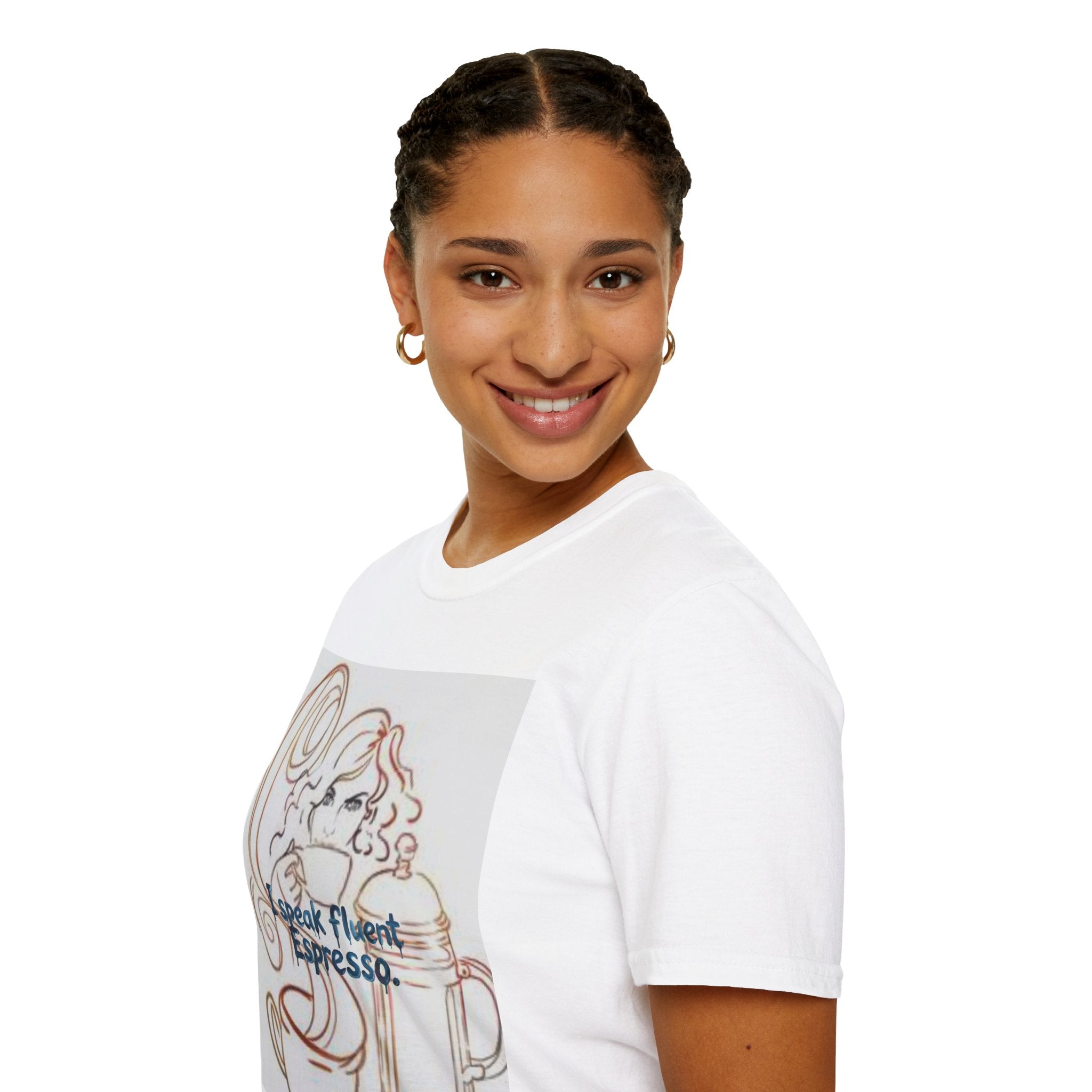Espresso Lover T-Shirt — "I Speak Fluent Espresso" Coffee Tee
