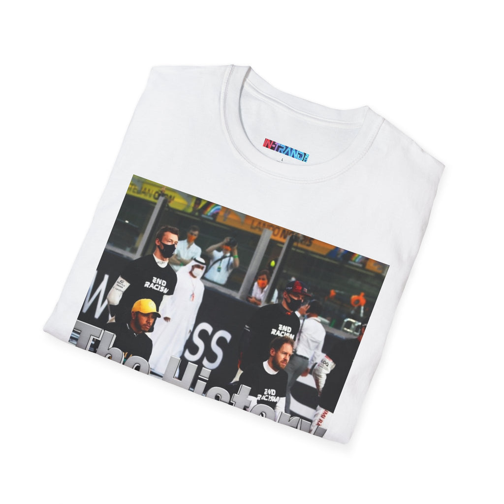 T-Shirt — 'The History of Speed' Racing Photo Graphic Tee
