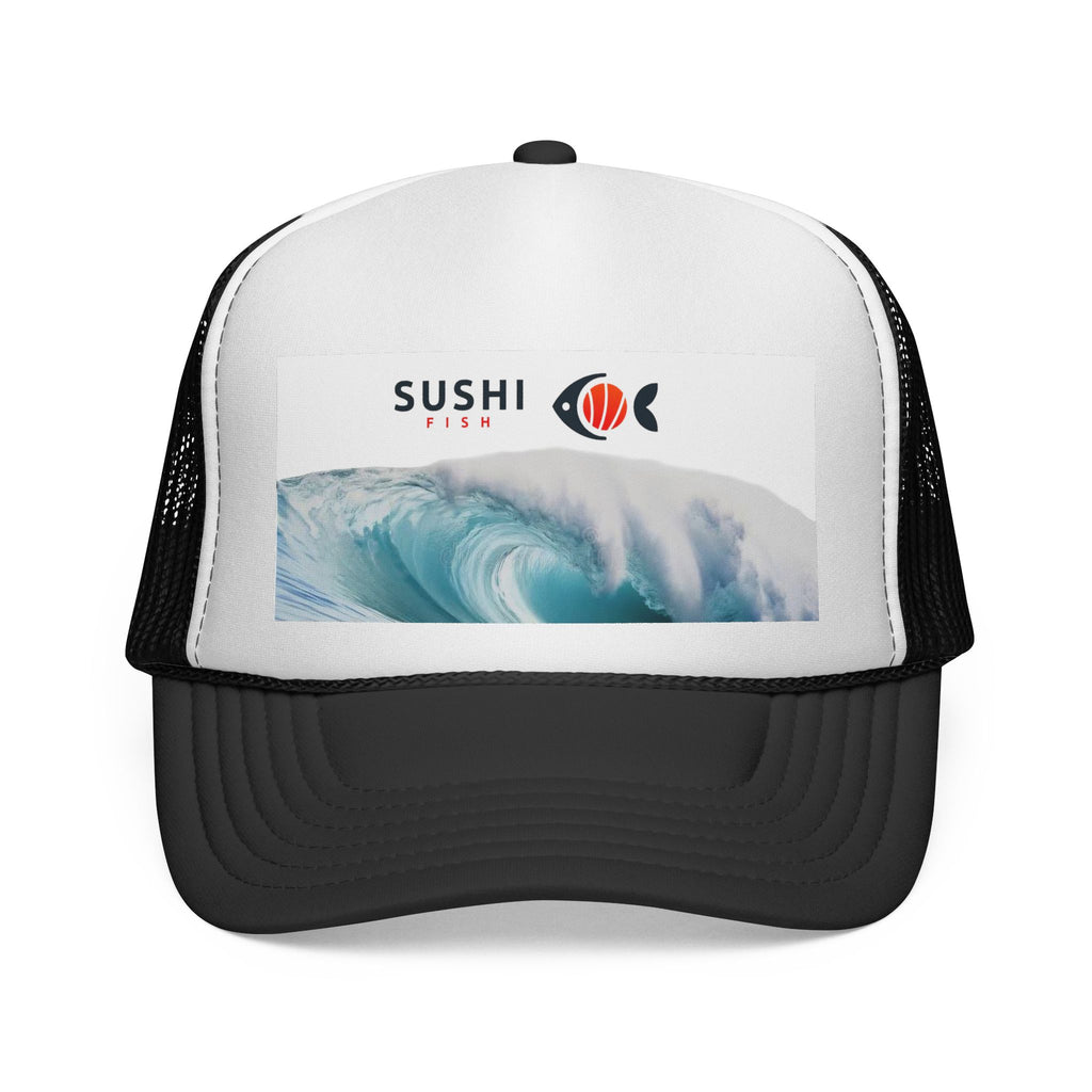 Sushi Fish Wave Trucker Cap