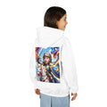 Youth Knight Hoodie — Brave Young Knight on Horseback with Dragon Artwork