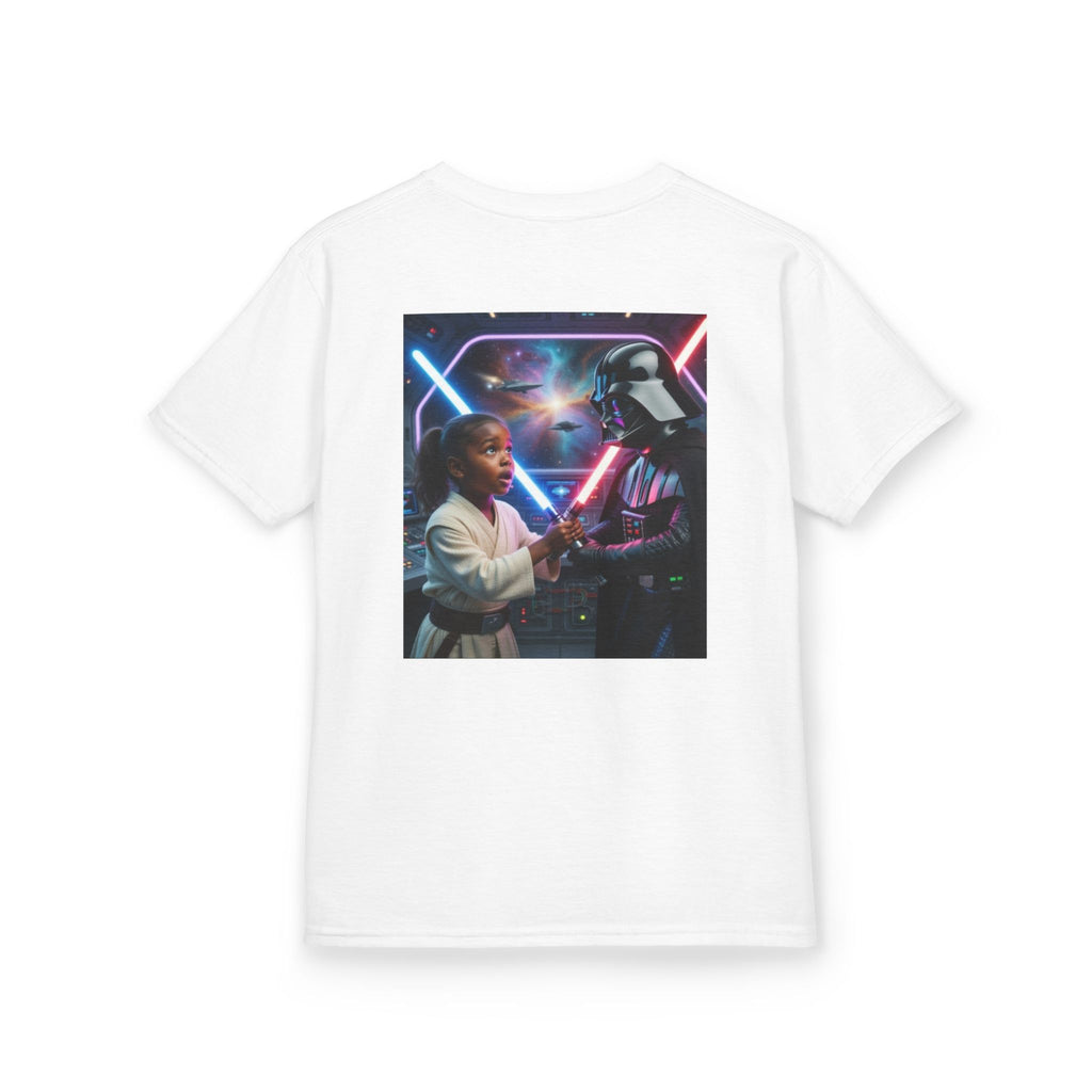 💎 Kids Star Wars Lightsaber Tee — Child Jedi Graphic T-Shirt 💎