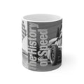 💎 Racing History Mug — 'The History of Speed' Vintage Race Flag Design 11oz 💎