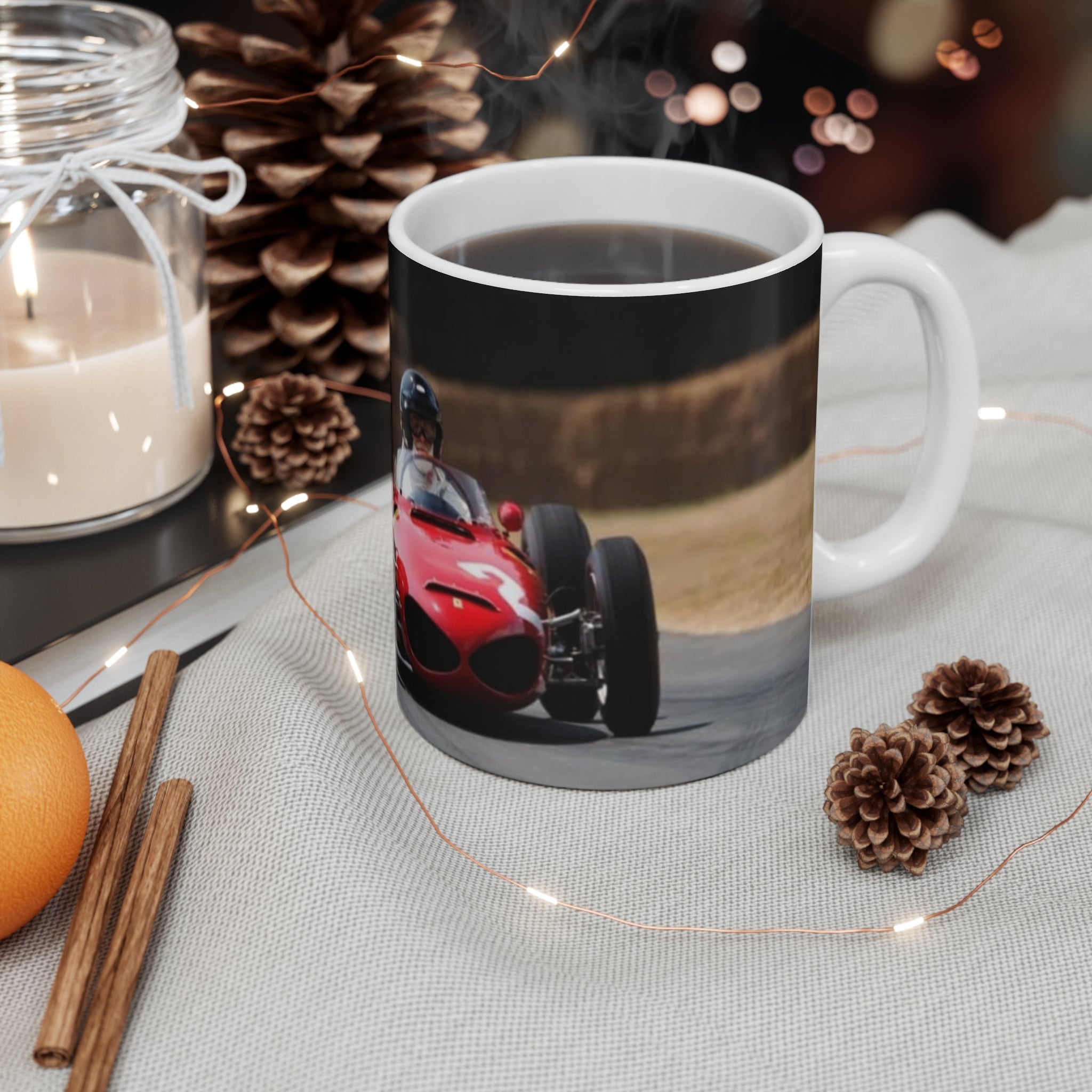 Racing History Mug – 'The History of Speed' 11oz Coffee Cup