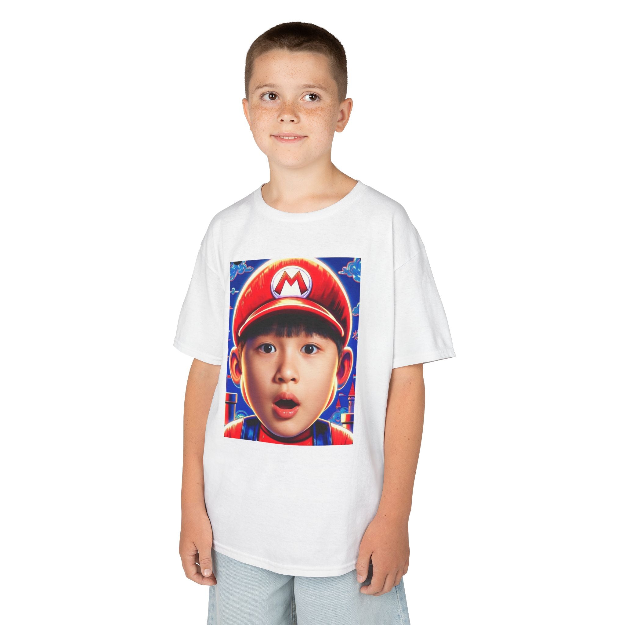 T-SHIRT Kids-Inspired — Retro Gamer Boy Graphic