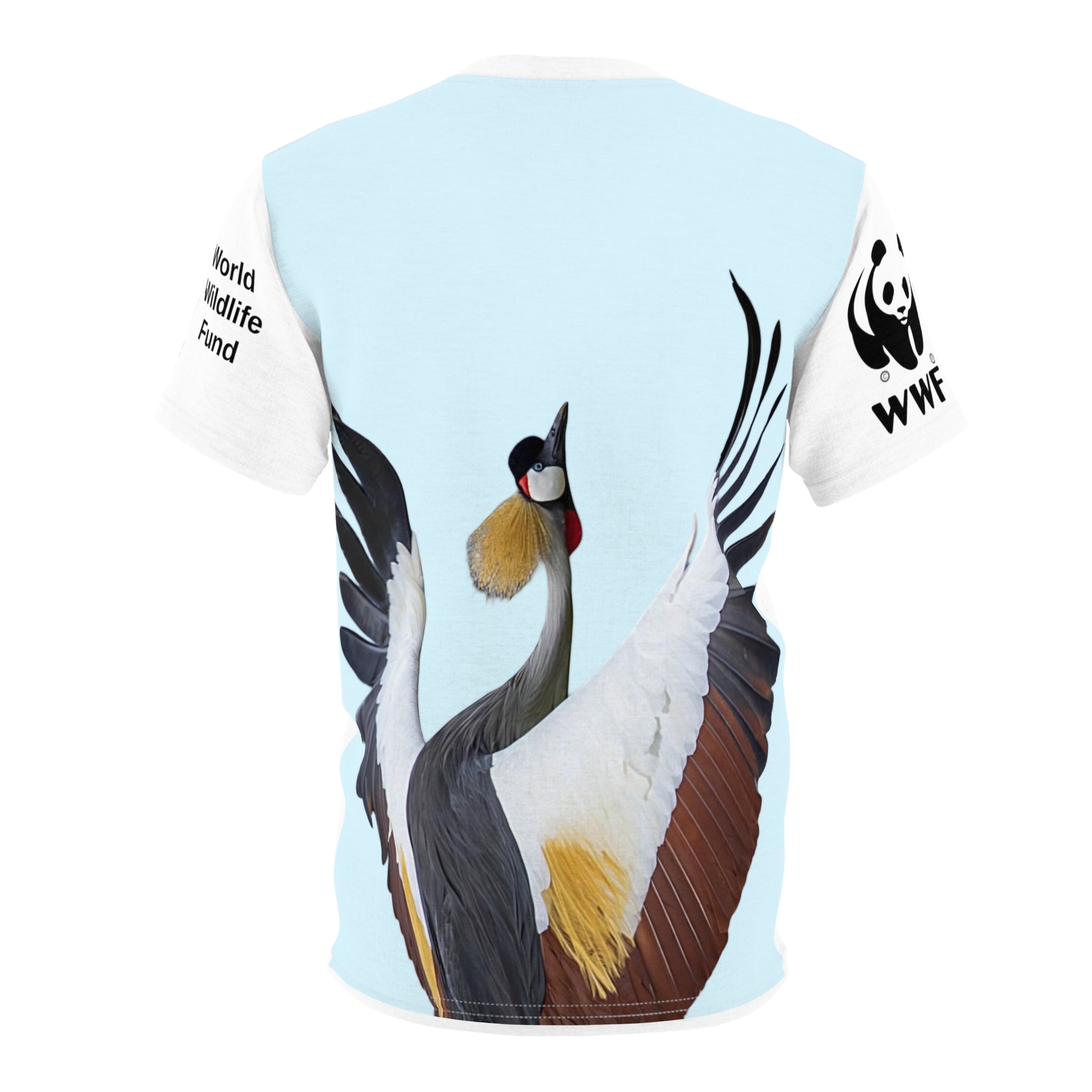 Bird Conservation Graphic Tee — WWF 'Birds' Print Cut & Sew Shirt