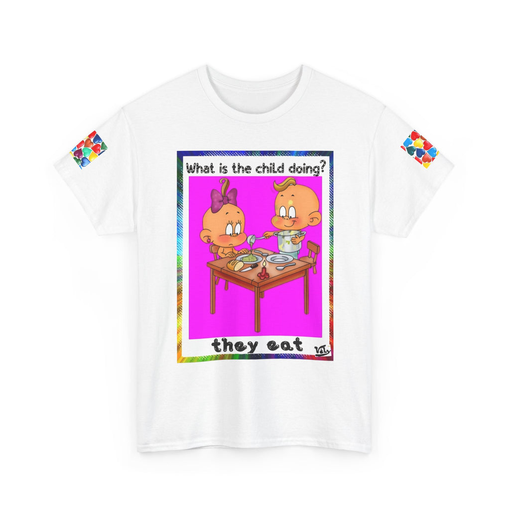 カップル＆ファミリー向けブライトTシャツ - 若いカップルへのスタイリッシュなギフトシャツ