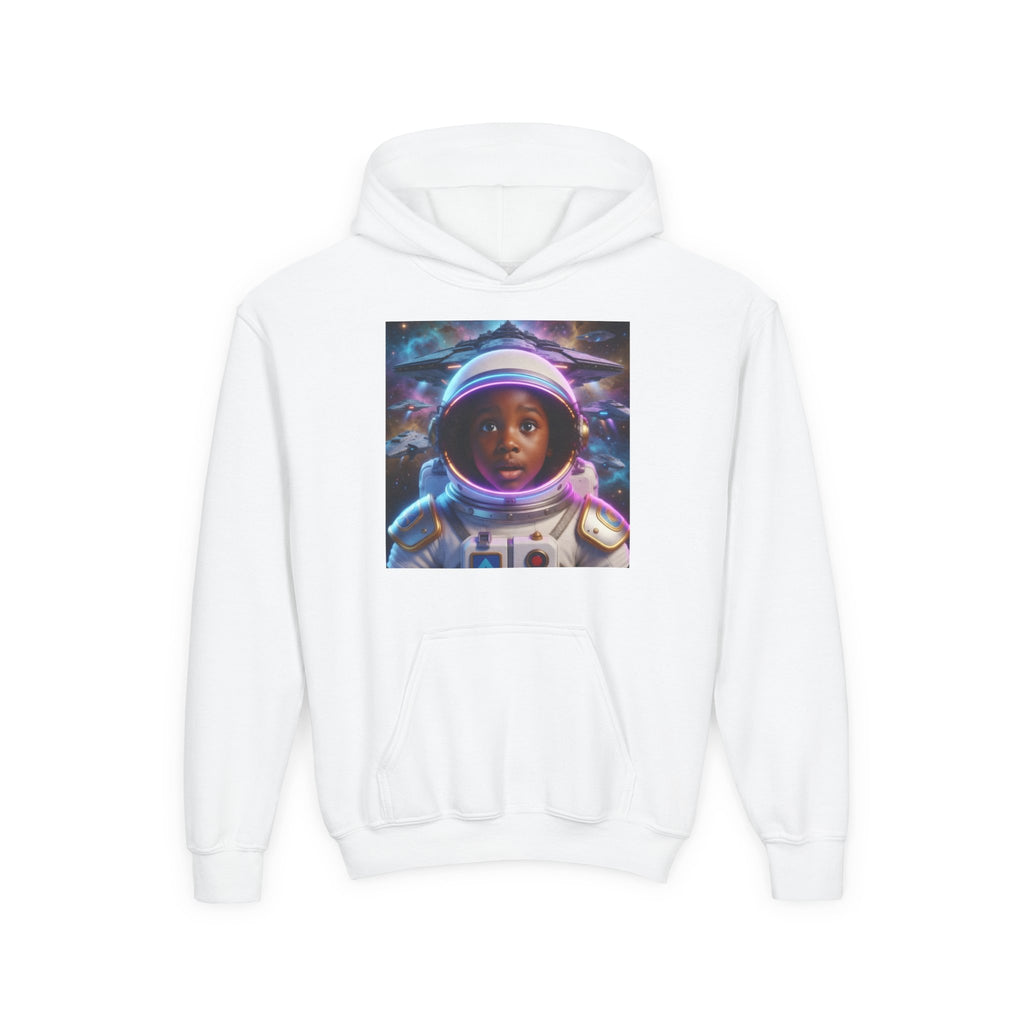 Kids Astronaut Hoodie — Space Explorer Youth Pullover