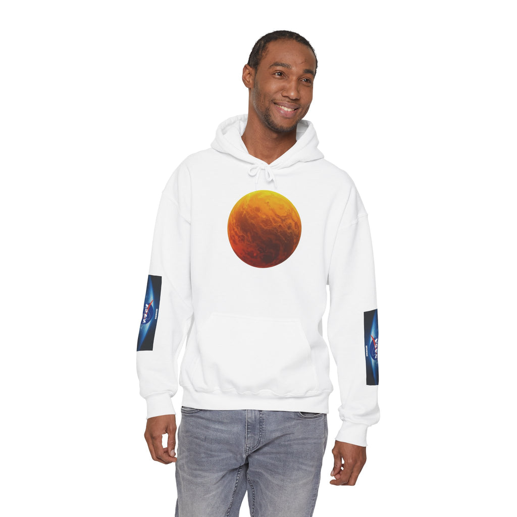 HOODIE MY GALAXY MERCURY — Retro NASA Poster Graphic Pullover