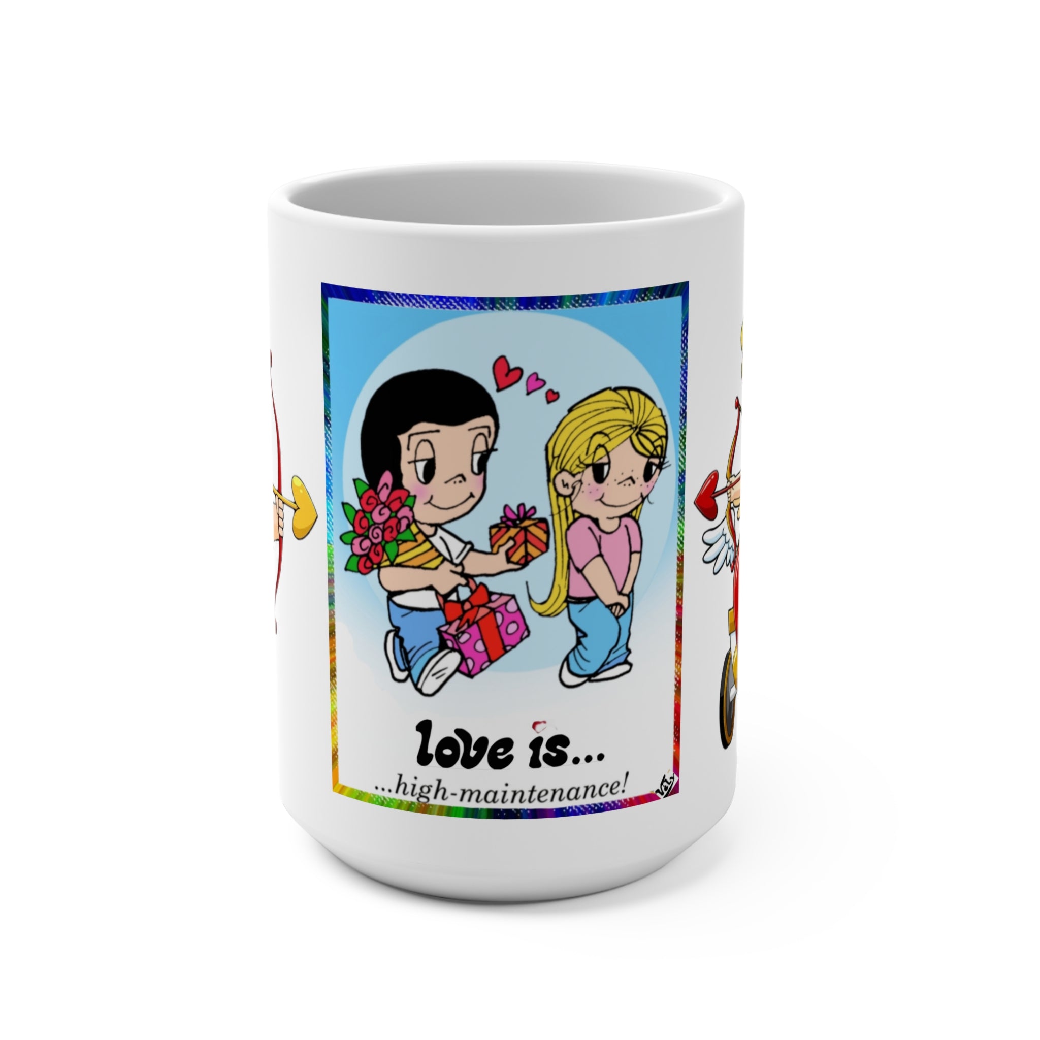 LOVE IS Collection 15oz Mug — Romantic Gift Coffee Cup