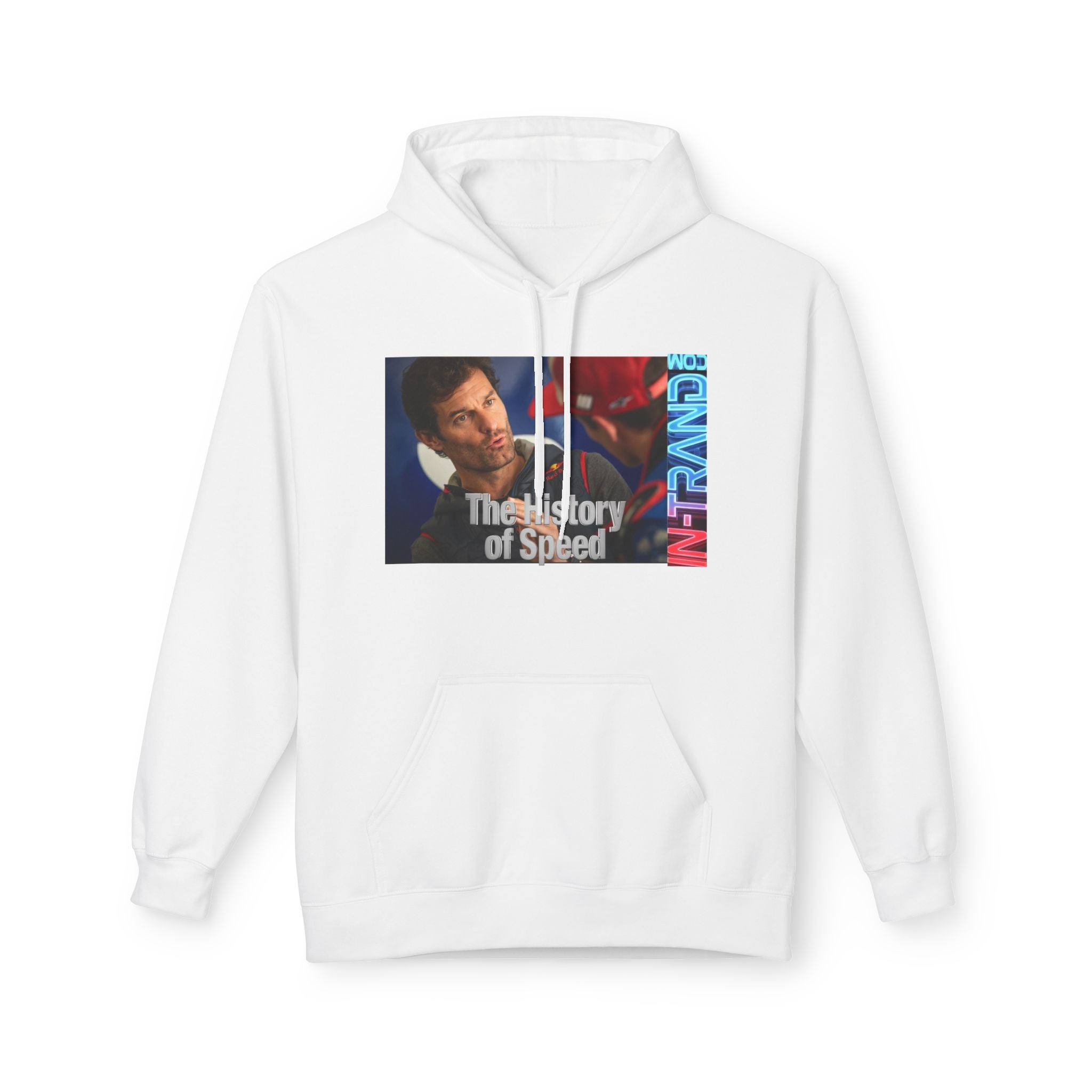 Hoodie — "The History of Speed" Graphic Pullover