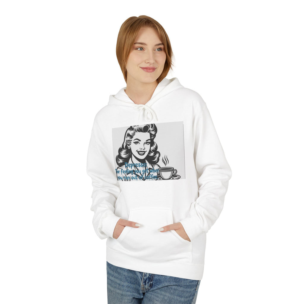 Coffee Retro Hoodie – Vintage Housewife Cup Design