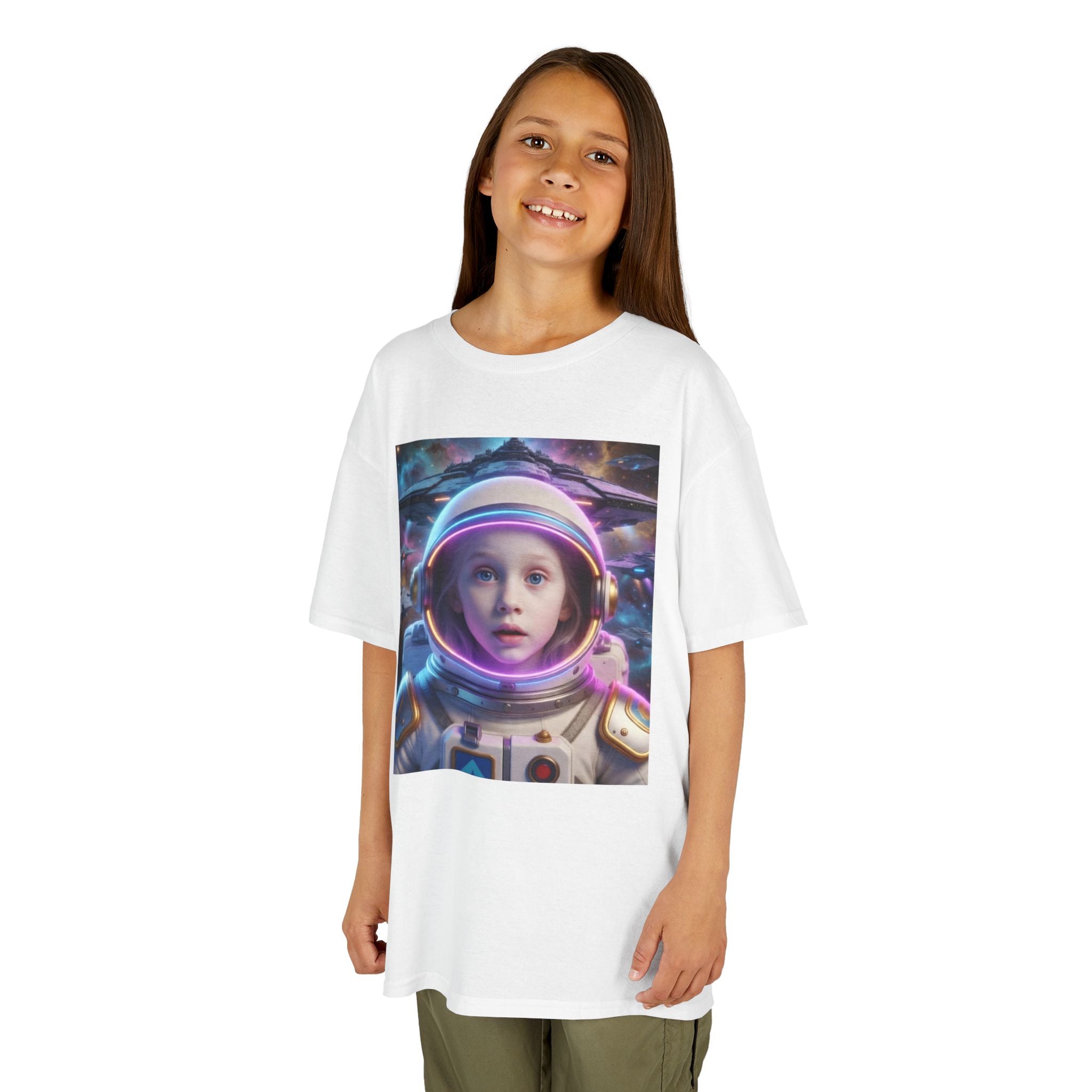 Kids Astronaut Tee — Cute Space Explorer Graphic Shirt