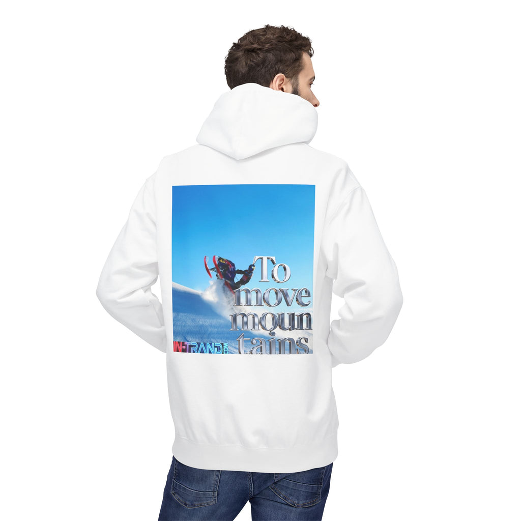 Snowboard Motocross Hoodie — "To Move Through Chains" Graphic