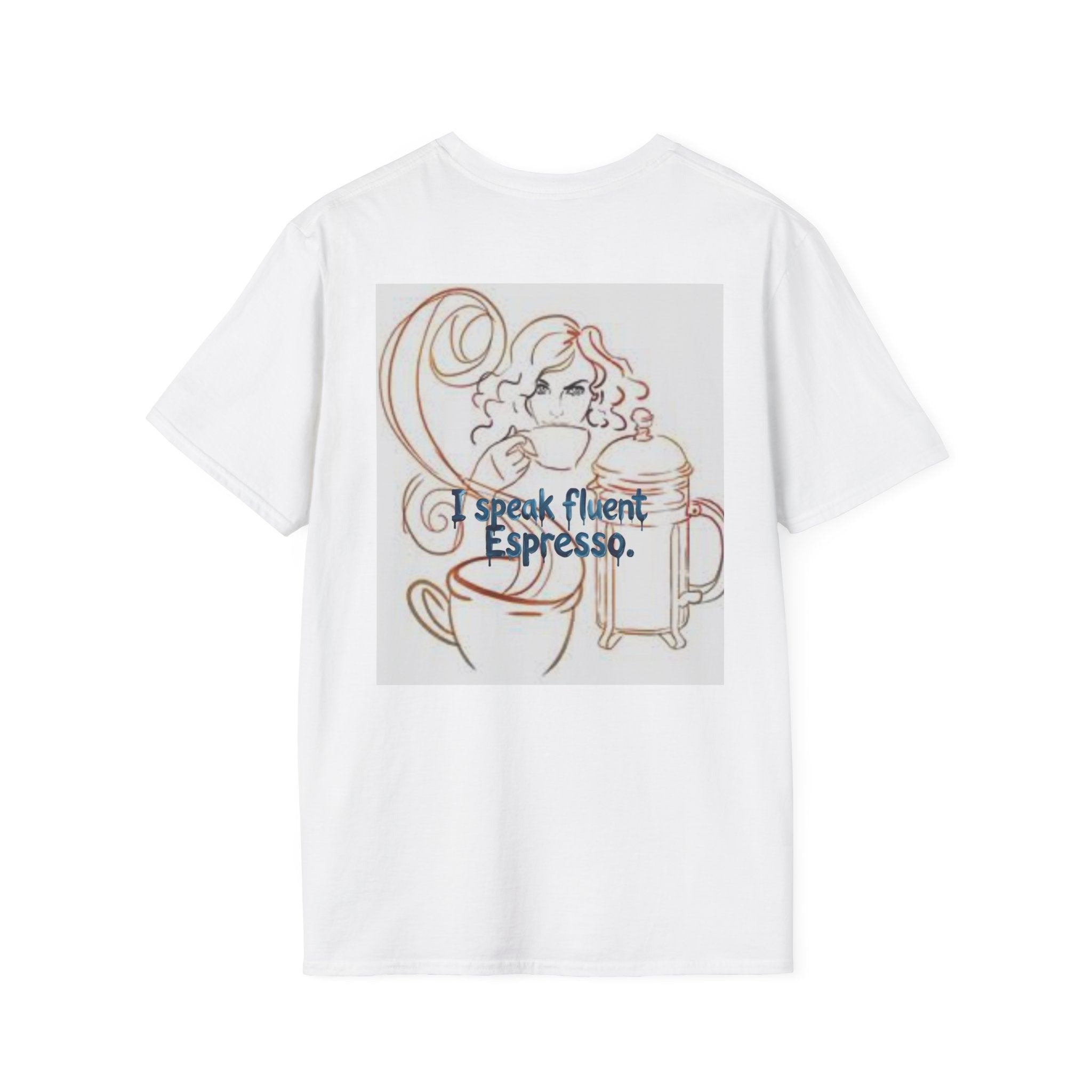 Espresso Lover T-Shirt — "I Speak Fluent Espresso" Coffee Tee