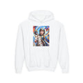 Youth Knight Hoodie — Kids Medieval Dragon Knight Graphic Sweatshirt