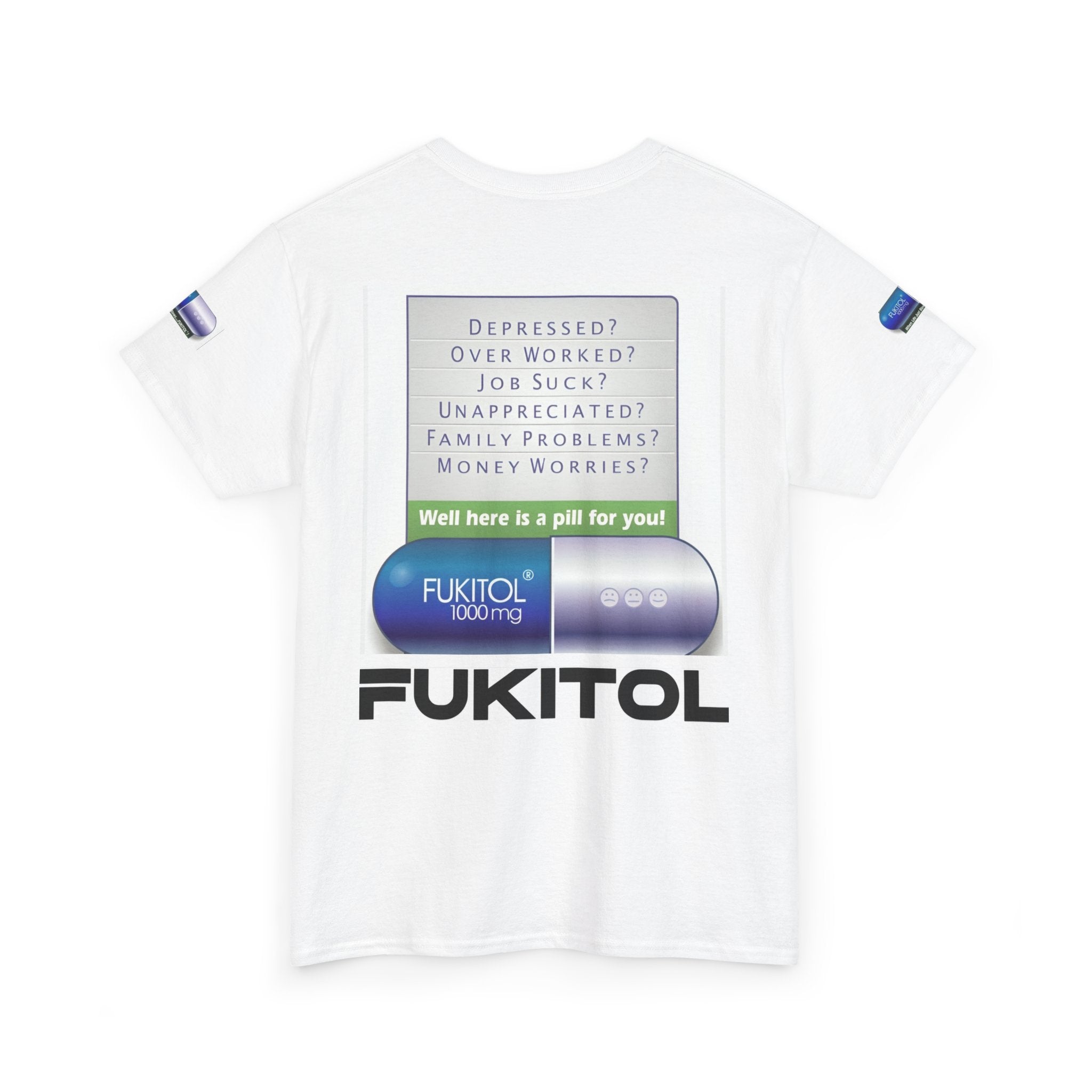 T shirt-Fakitol- Series Graphic T-Shirt — Stylish Gift Tee