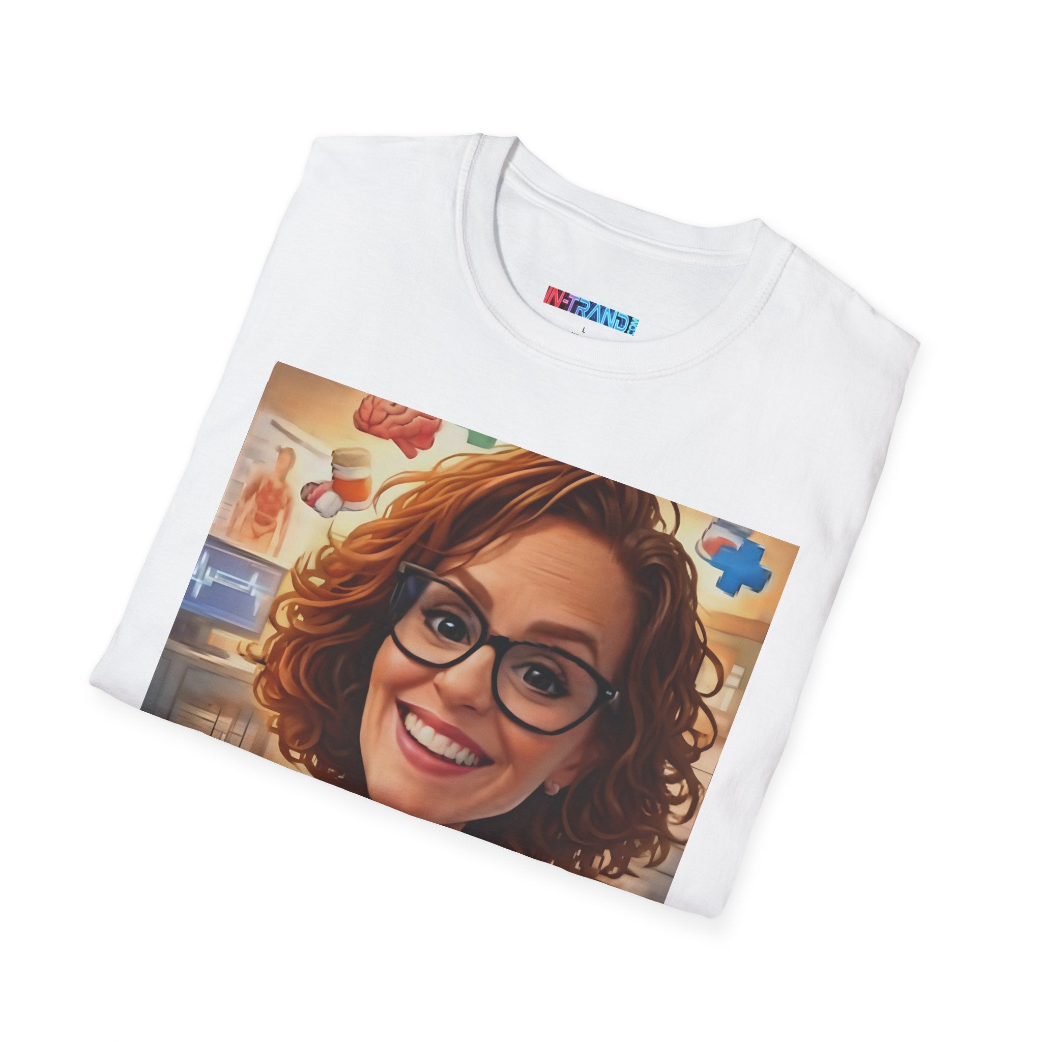 Nurse Funny Graphic T-Shirt — "Cute Enough to Stop Your Heart, Skilled Enough to Start It"