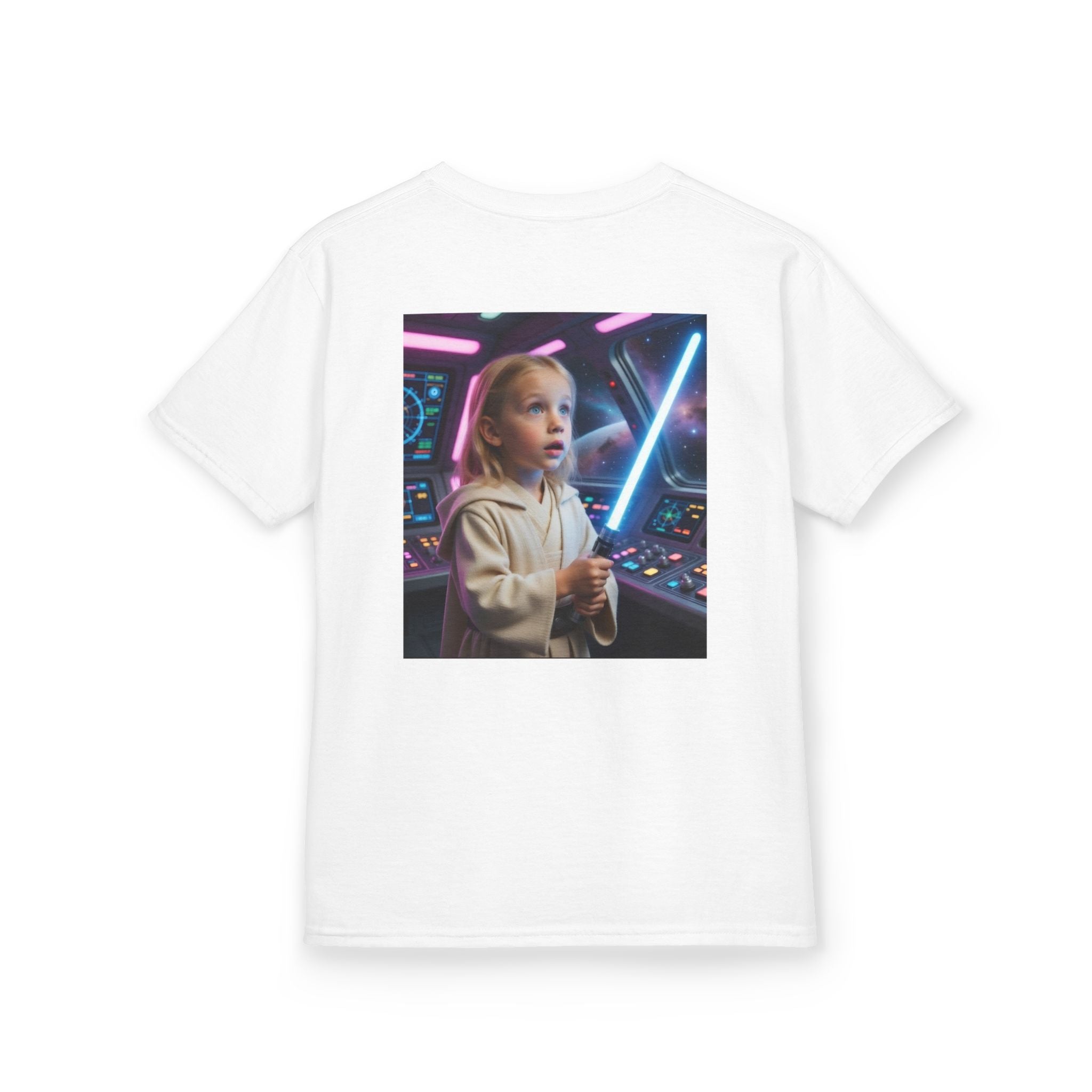 T-SHIRT KIDS— 'Kids in Space' Cute Space-Themed Graphic FACE SWAP -T-Shirt (Best Gift)