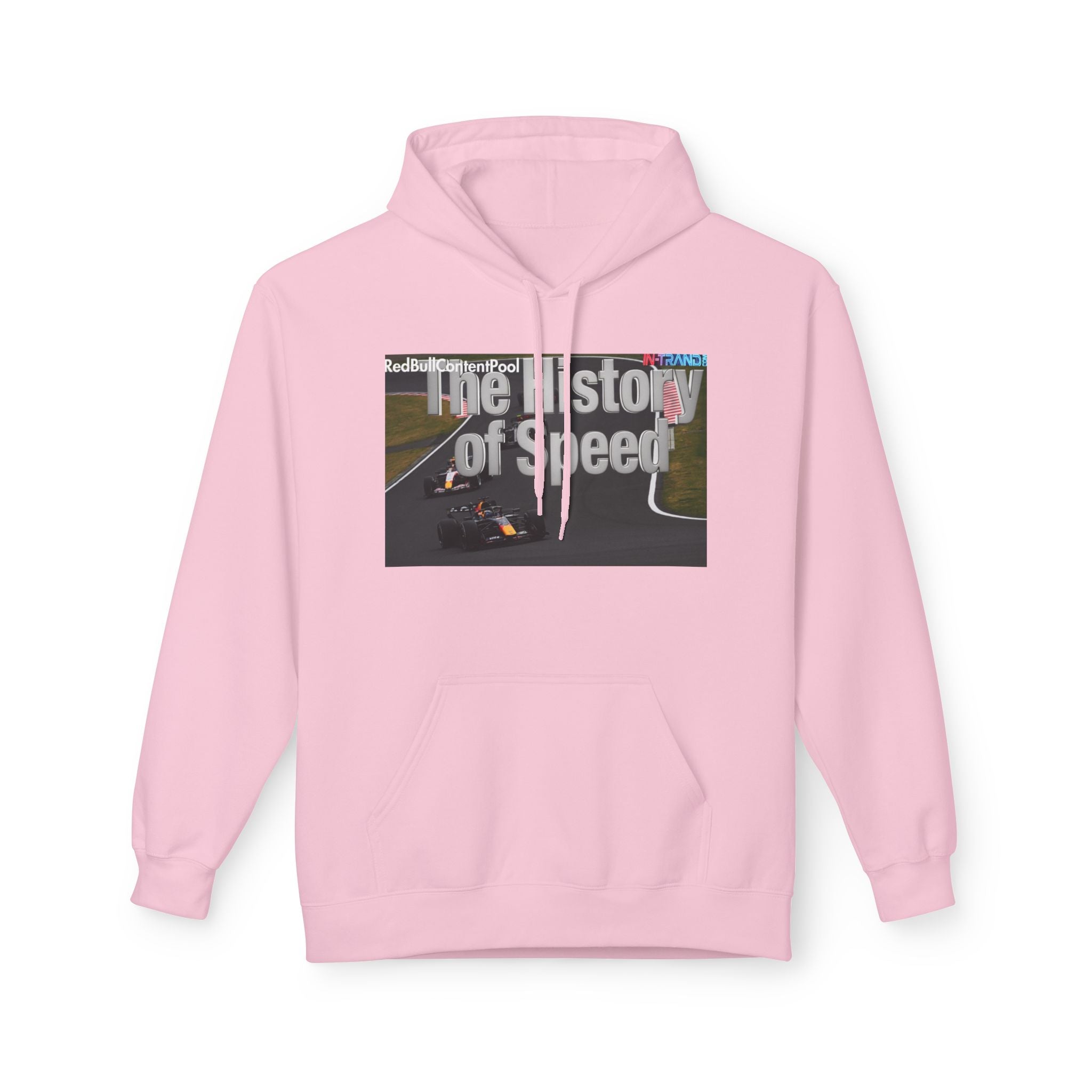 Racing Hoodie – “The History of Speed” Formula Car Graphic