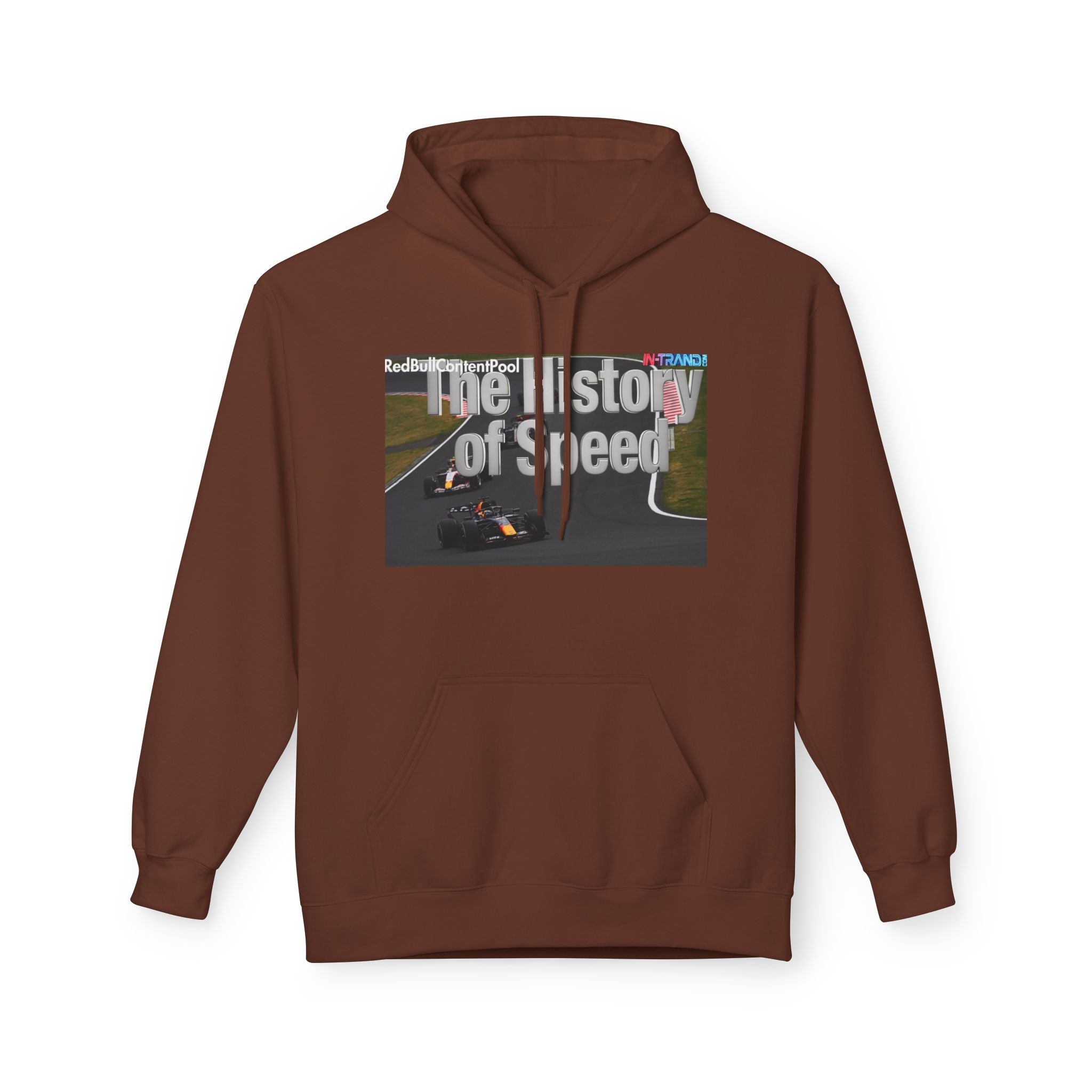 Racing Hoodie – “The History of Speed” Formula Car Graphic