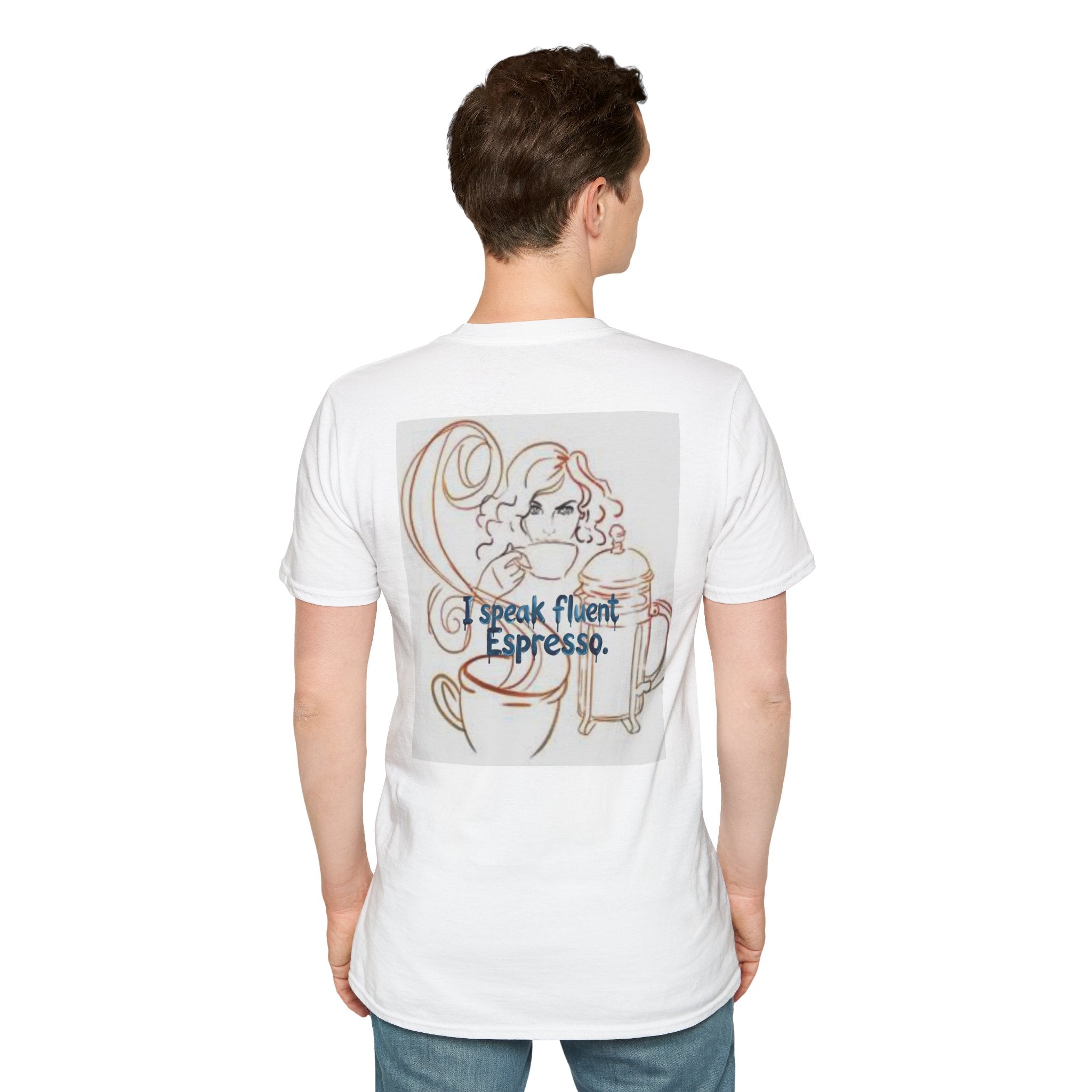 Espresso Lover T-Shirt — "I Speak Fluent Espresso" Coffee Tee