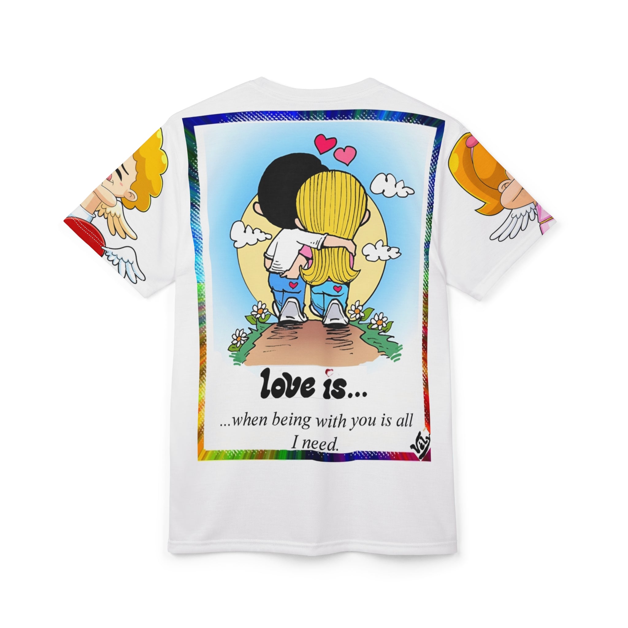 Love Is... Express Delivery All-Over Print Tee