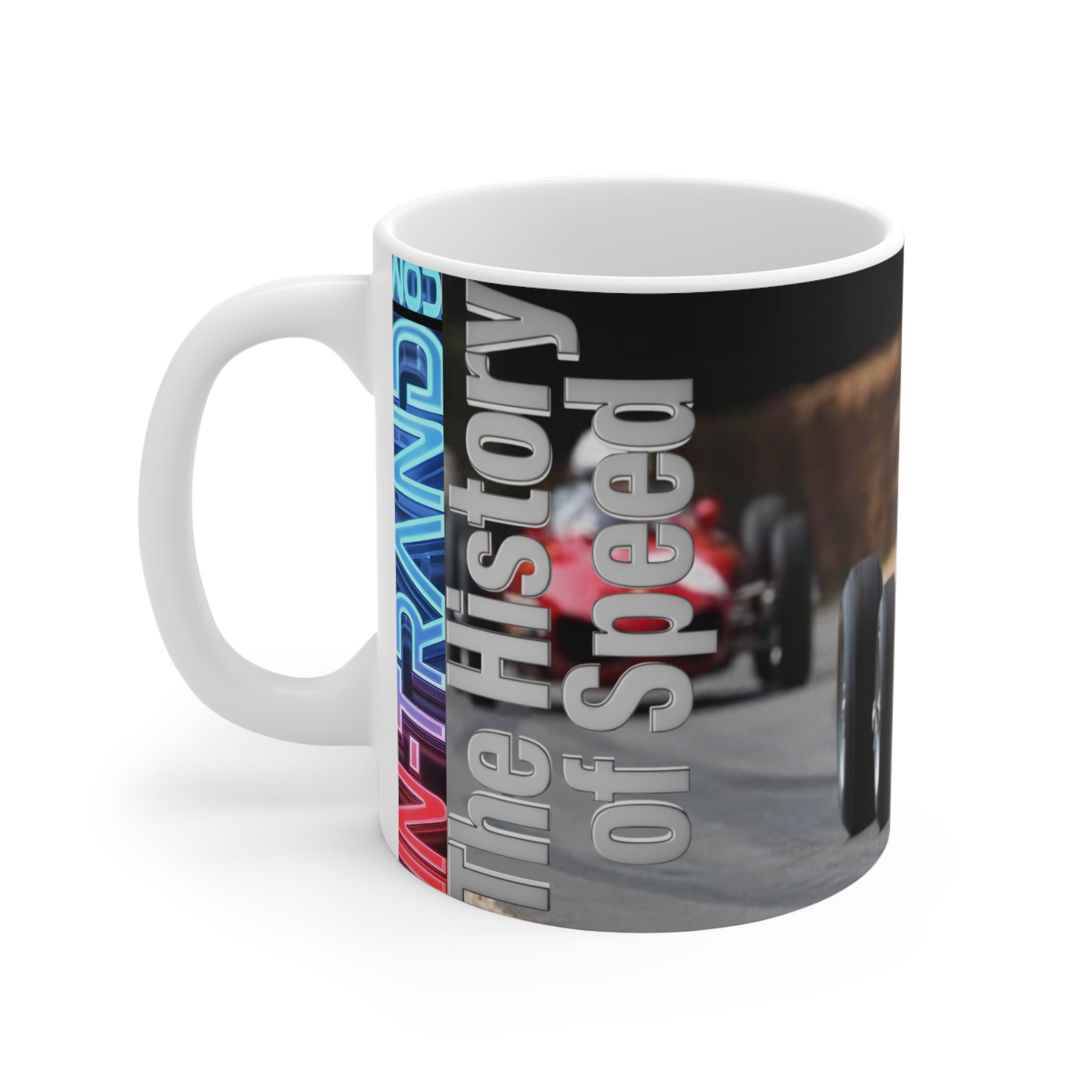 Racing History Mug – 'The History of Speed' 11oz Coffee Cup