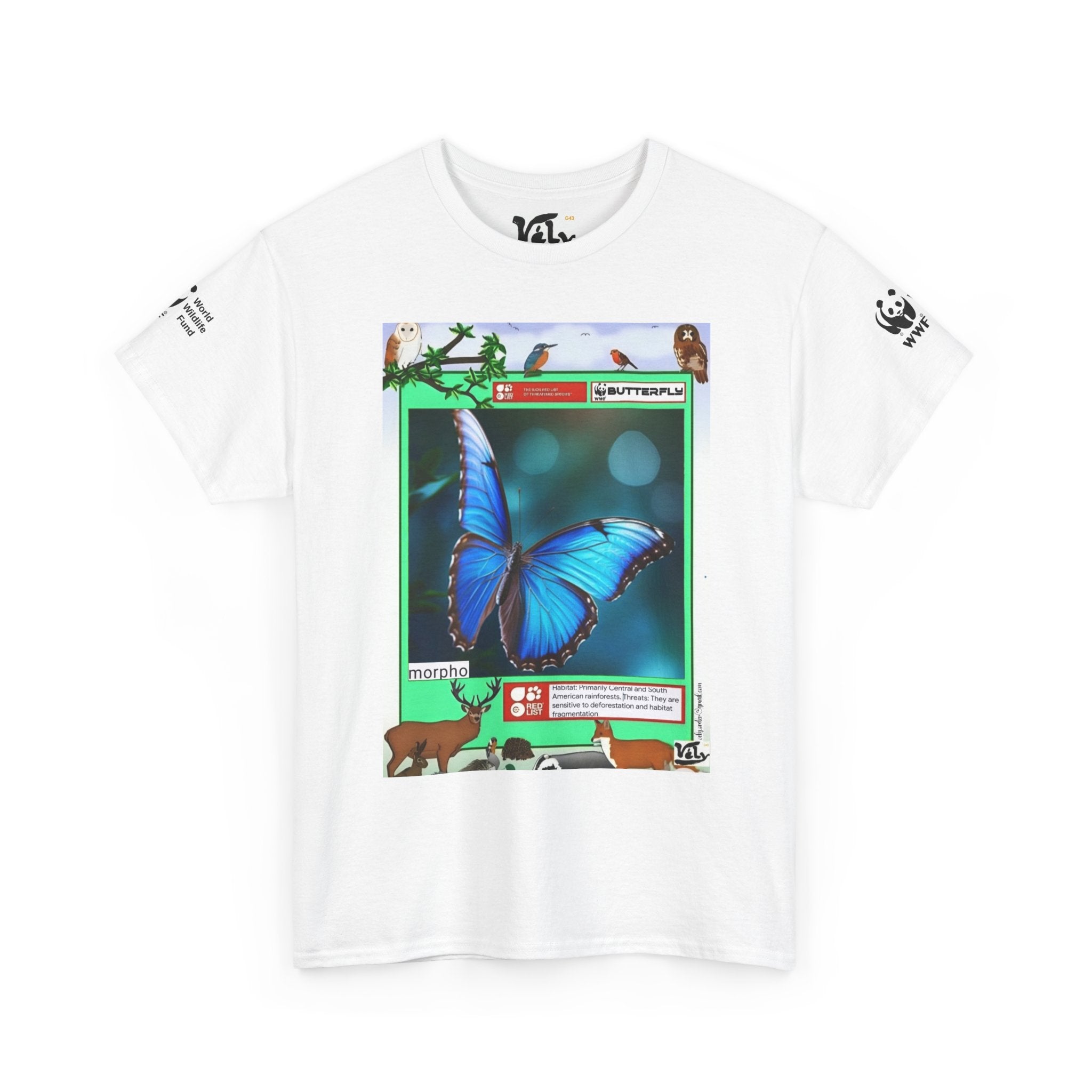 自然愛好家Tシャツ - 明るくエレガントな花柄デザイン