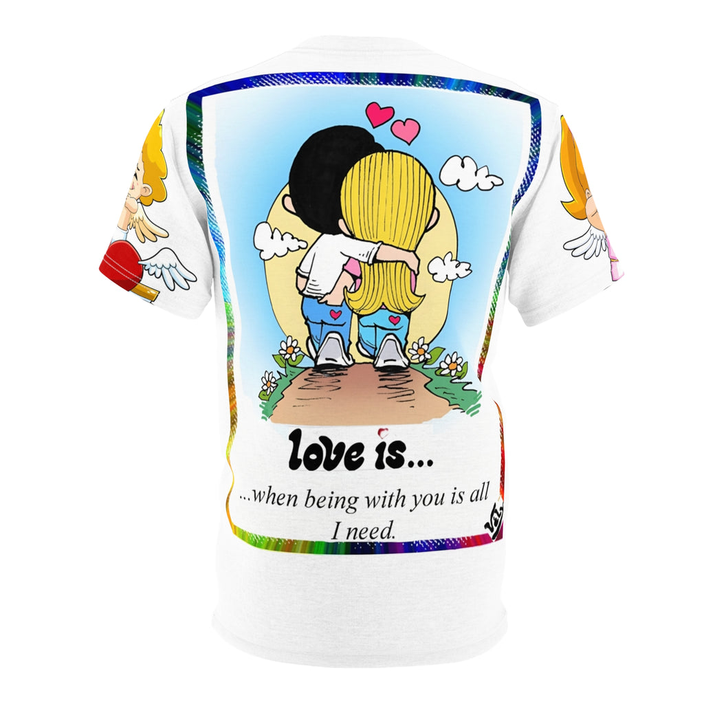 💎 Love Is... Tee — "What Gets Your Week Off to a Great Start" Romantic Graphic Shirt 💎