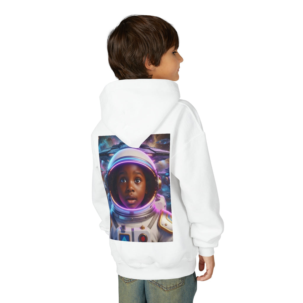 Kids Astronaut Hoodie — Space Explorer Youth Pullover