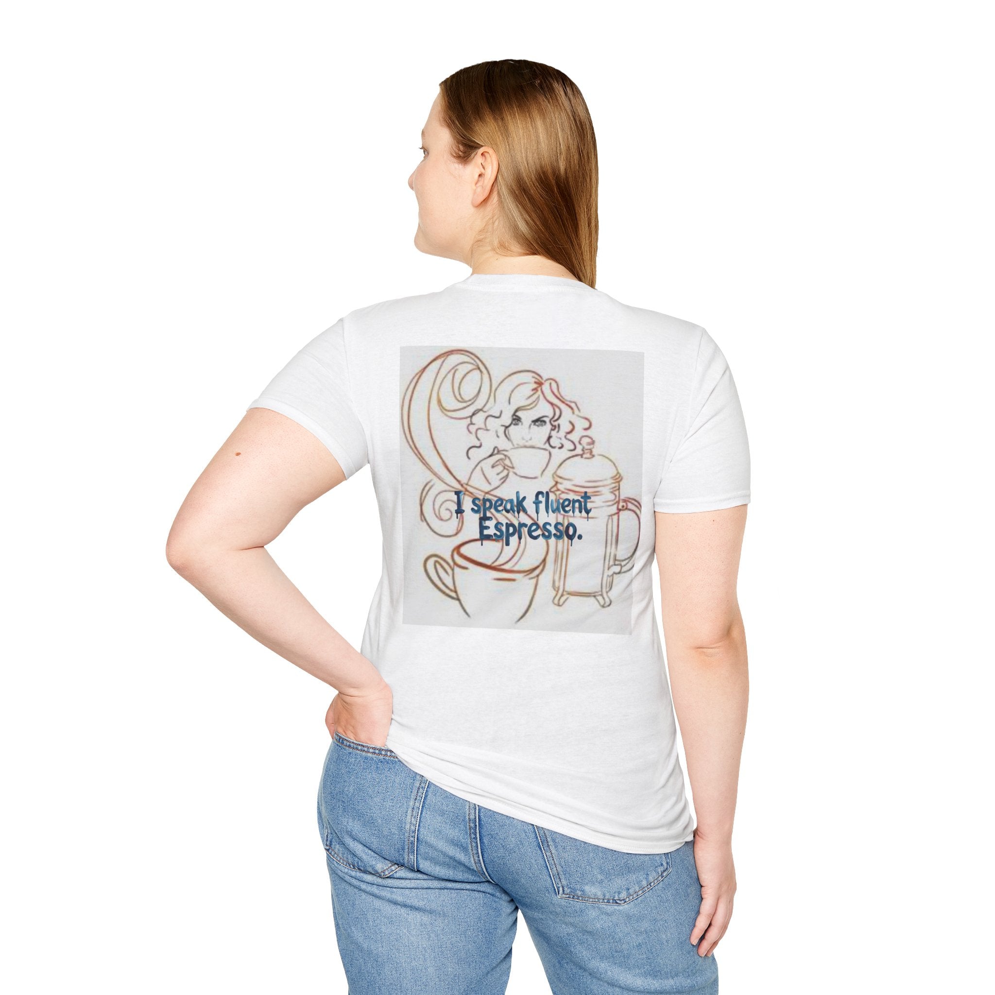 Espresso Lover T-Shirt — "I Speak Fluent Espresso" Coffee Tee