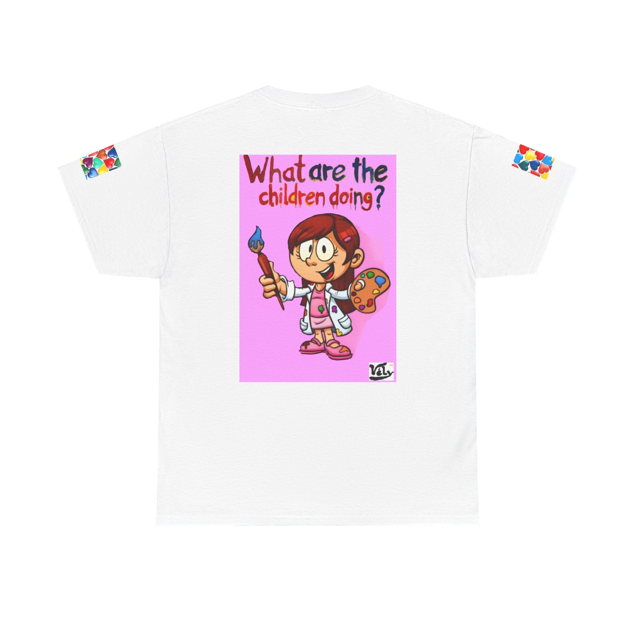 What Are the Children Doing? Kids Graphic Tee