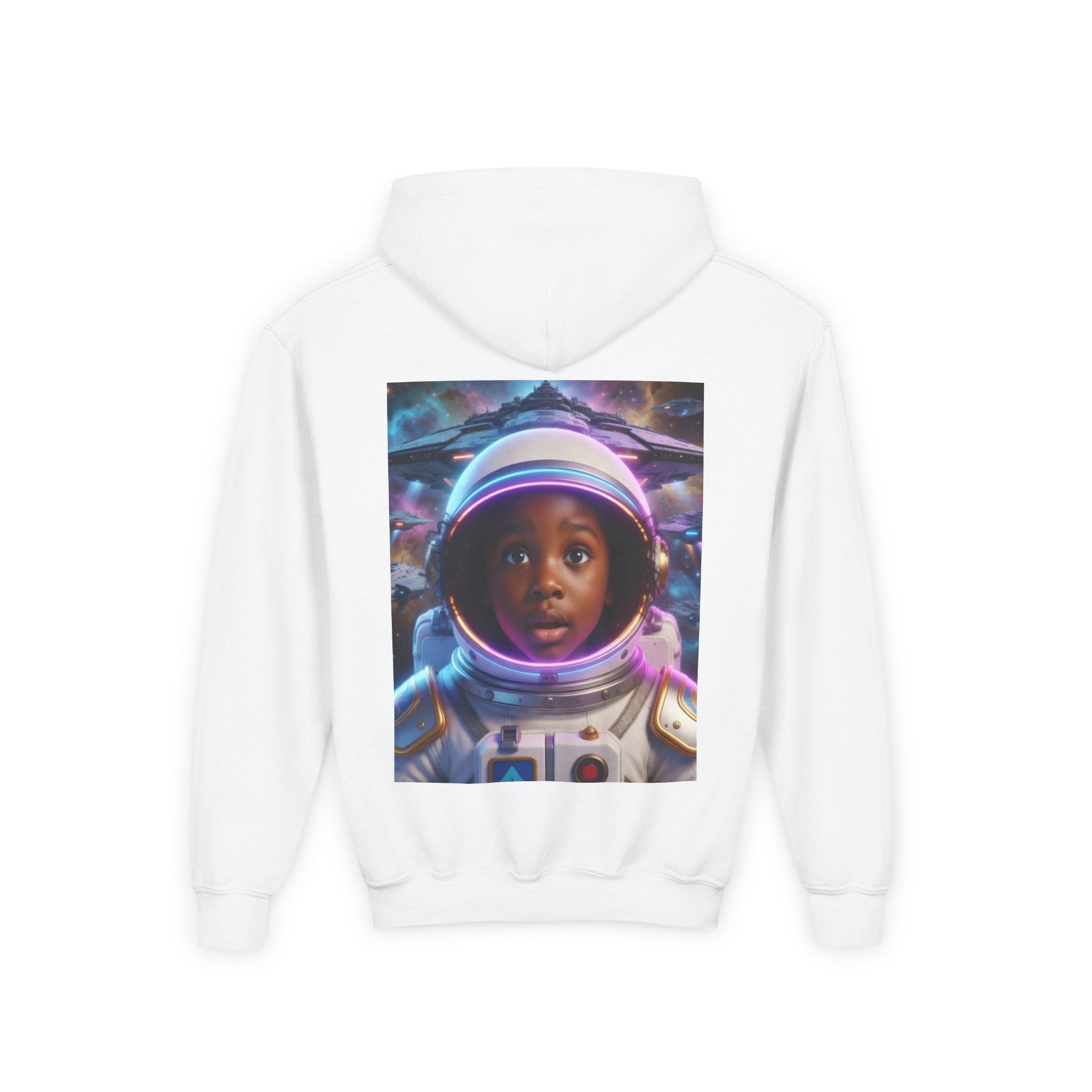 Kids Astronaut Hoodie — Space Explorer Youth Pullover