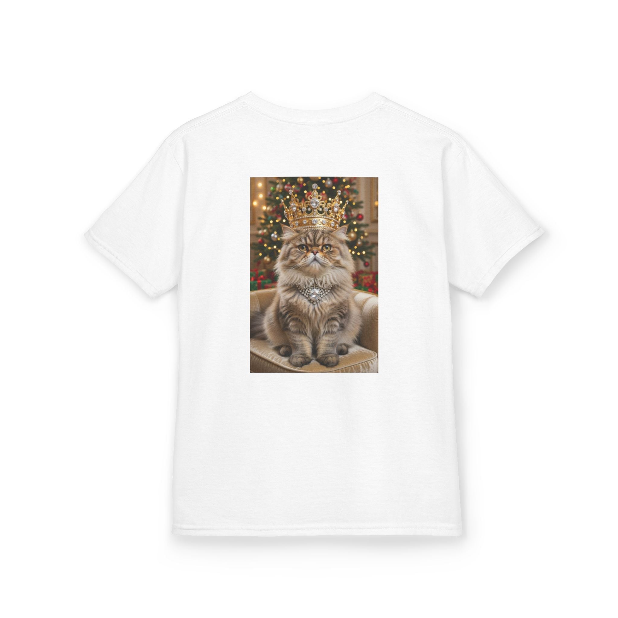 T-SHIRT KIDS -CATS HEROES- Festive Grumpy Cat Christmas Tee