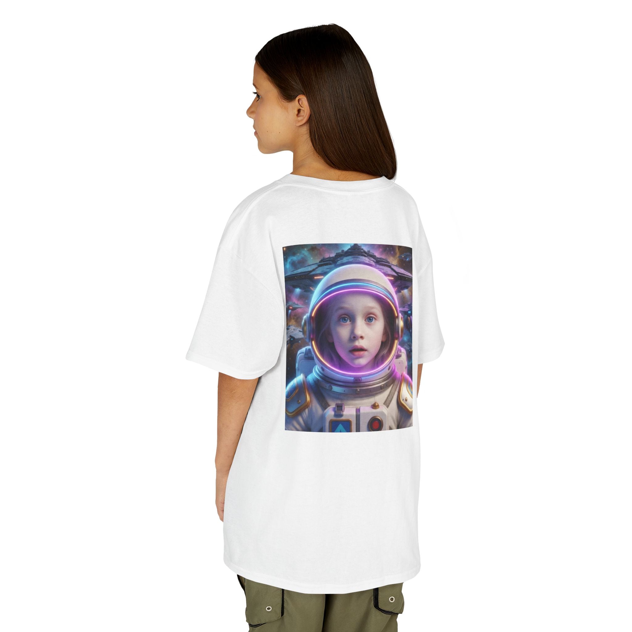 Kids Astronaut Tee — Cute Space Explorer Graphic Shirt