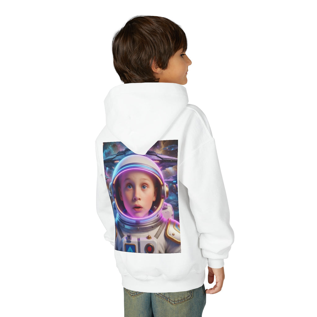 Kids Astronaut Hoodie — Space Explorer Youth Sweatshirt
