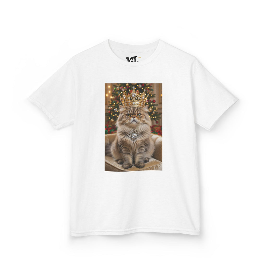 T-SHIRT KIDS -CATS HEROES- Festive Grumpy Cat Christmas Tee