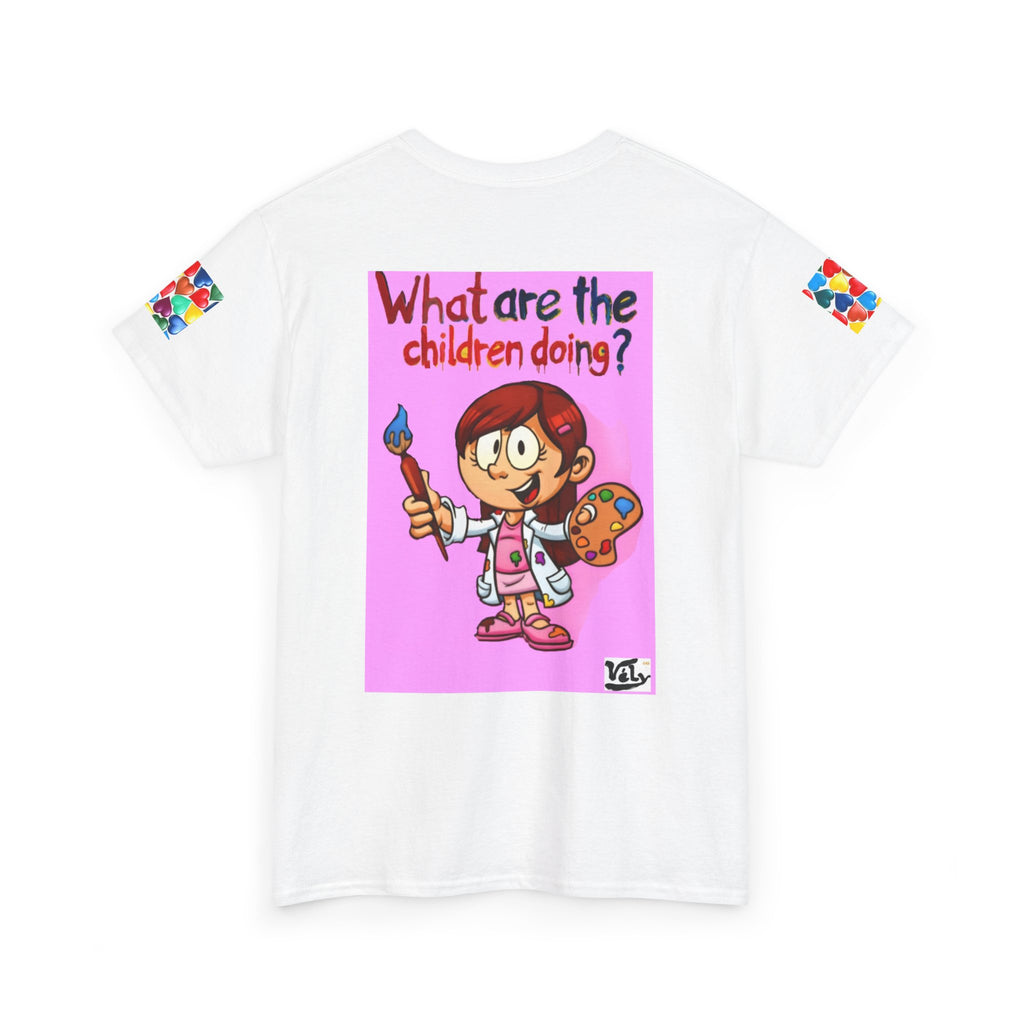 What Are the Children Doing? Kids Graphic Tee